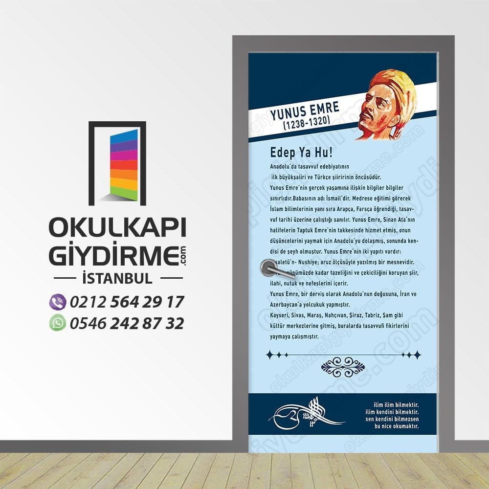 Kapı Giydirme Şairler ve Yazarlar KG Y 47