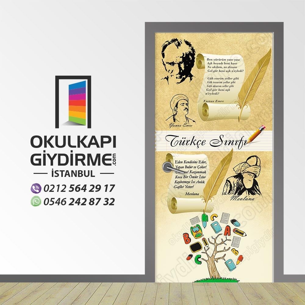 Kapı Giydirme Türkçe Sınıfı KG TÜR 04