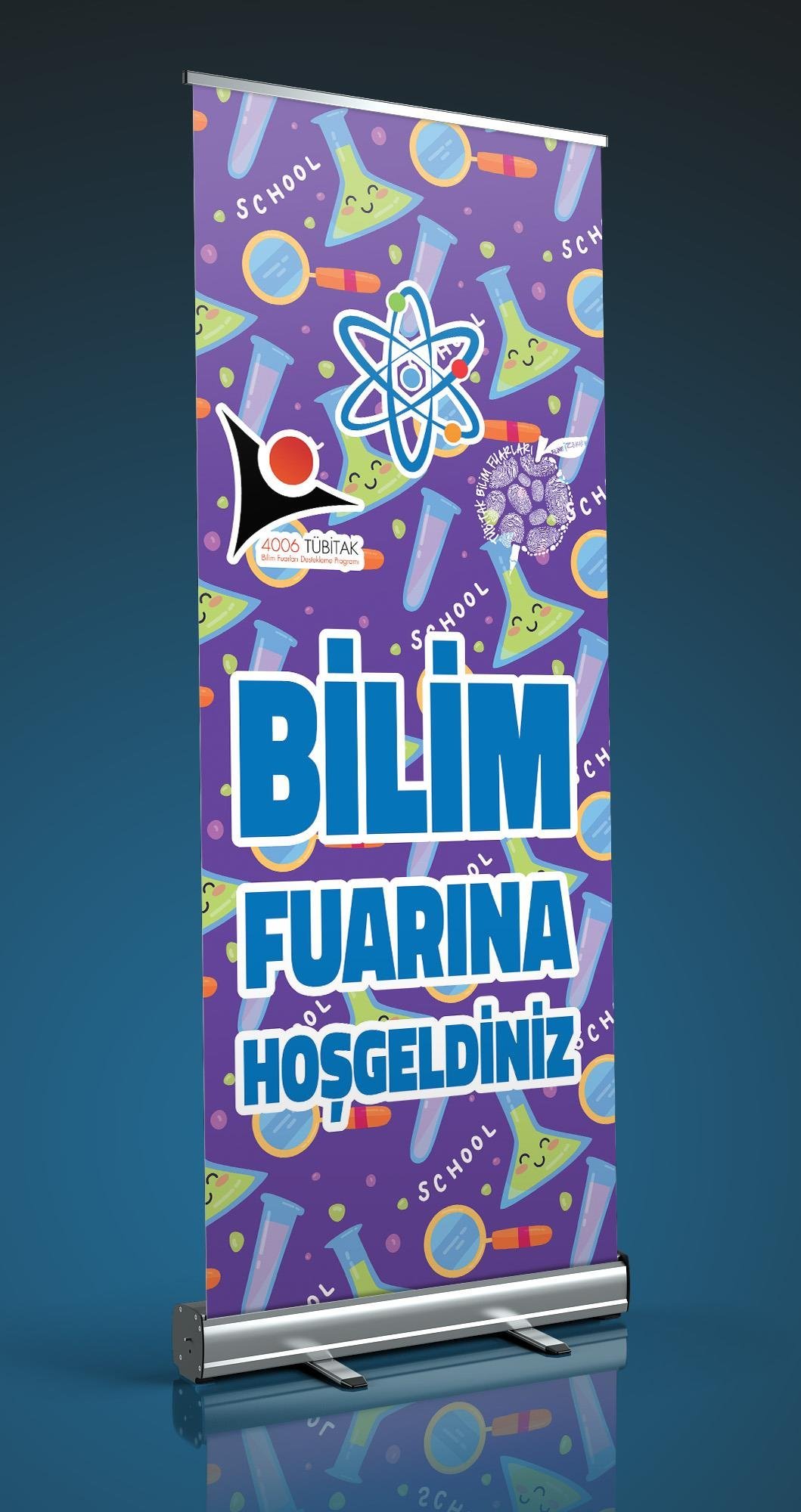 Tübitak Bilim Fuarı Roll Up BFR 07