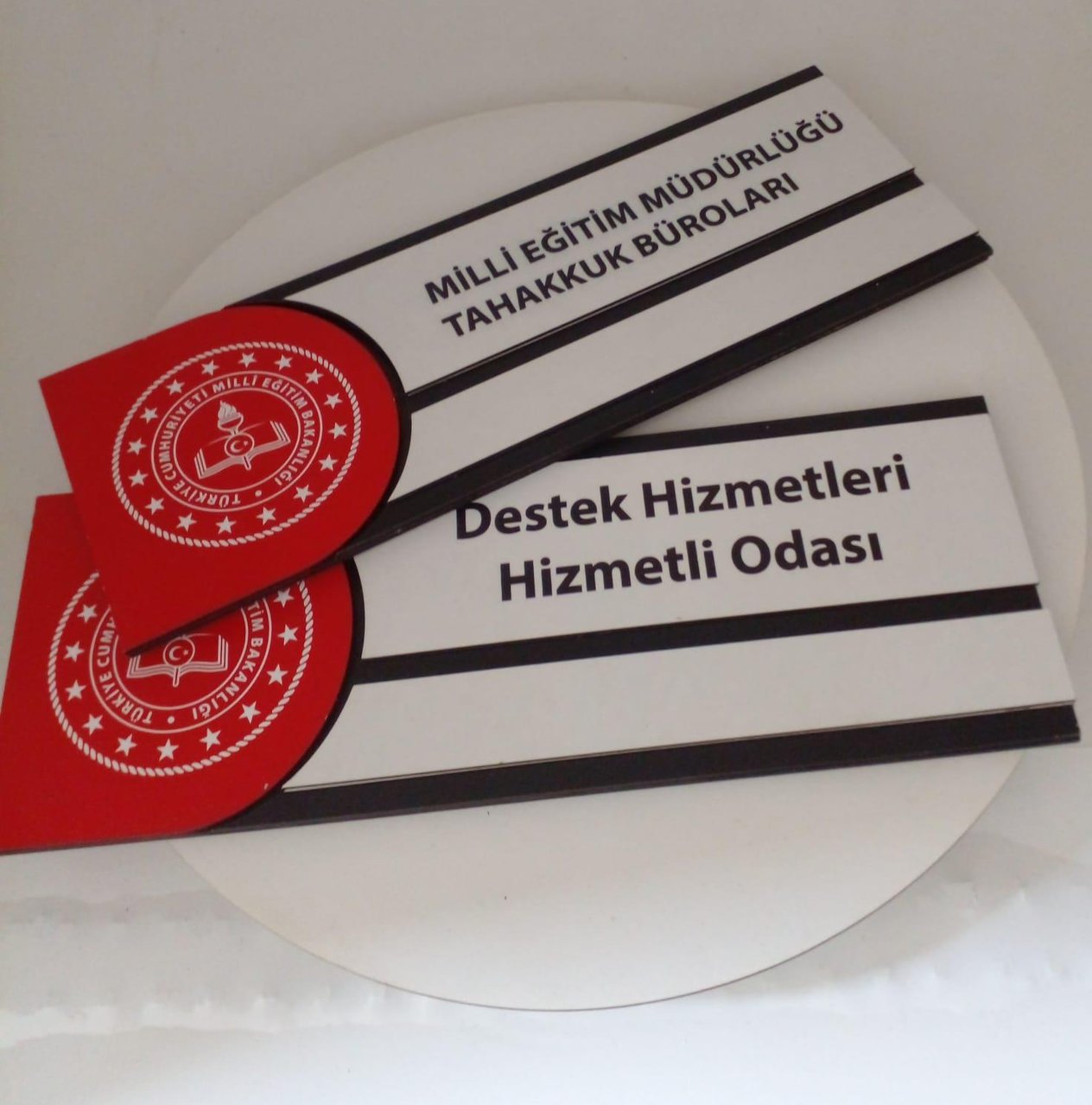 Mdf Lazer Kesim Ortaöğretim Sınıf Kapı İsimliği Tabela Ahşap
