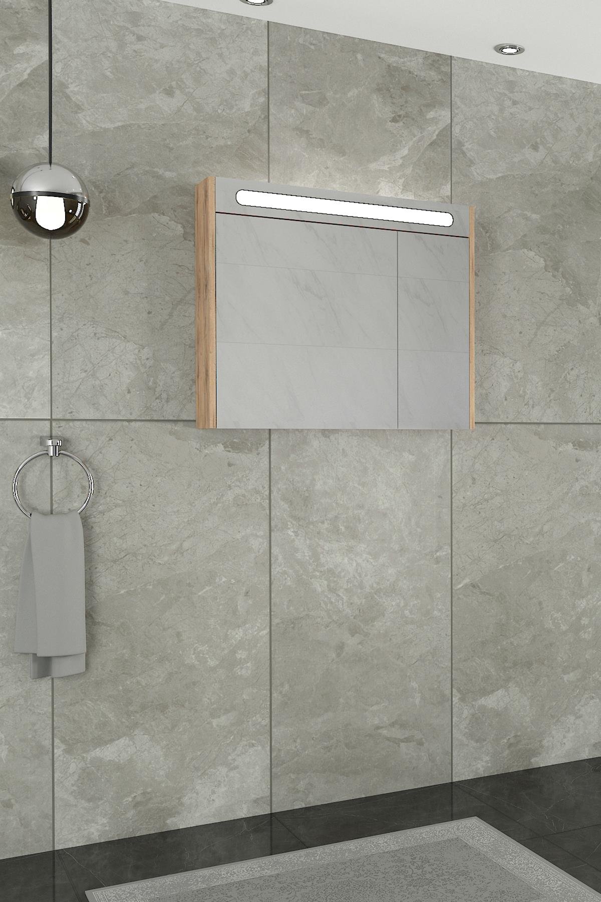 Napoli Led Aynalı Üst Modül