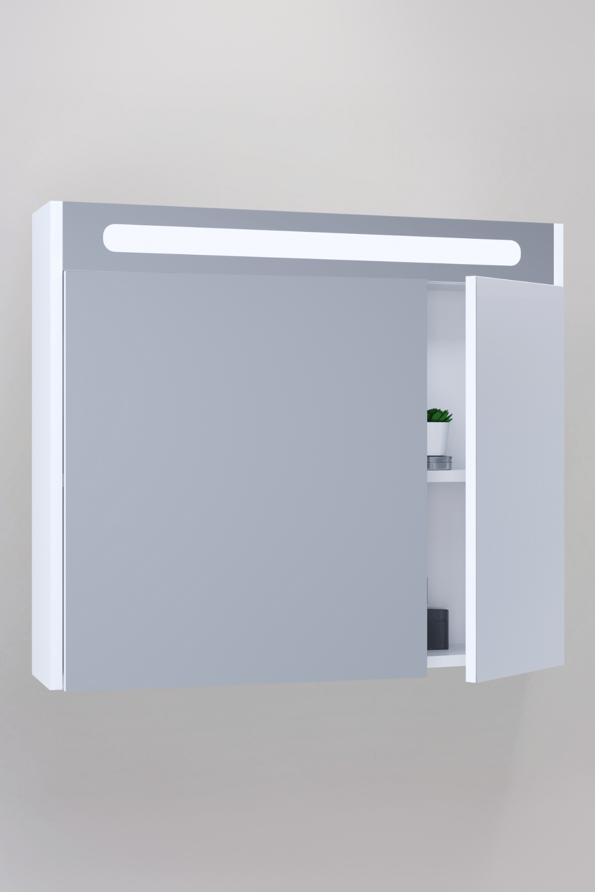 Napoli Led Aynalı Üst Modül