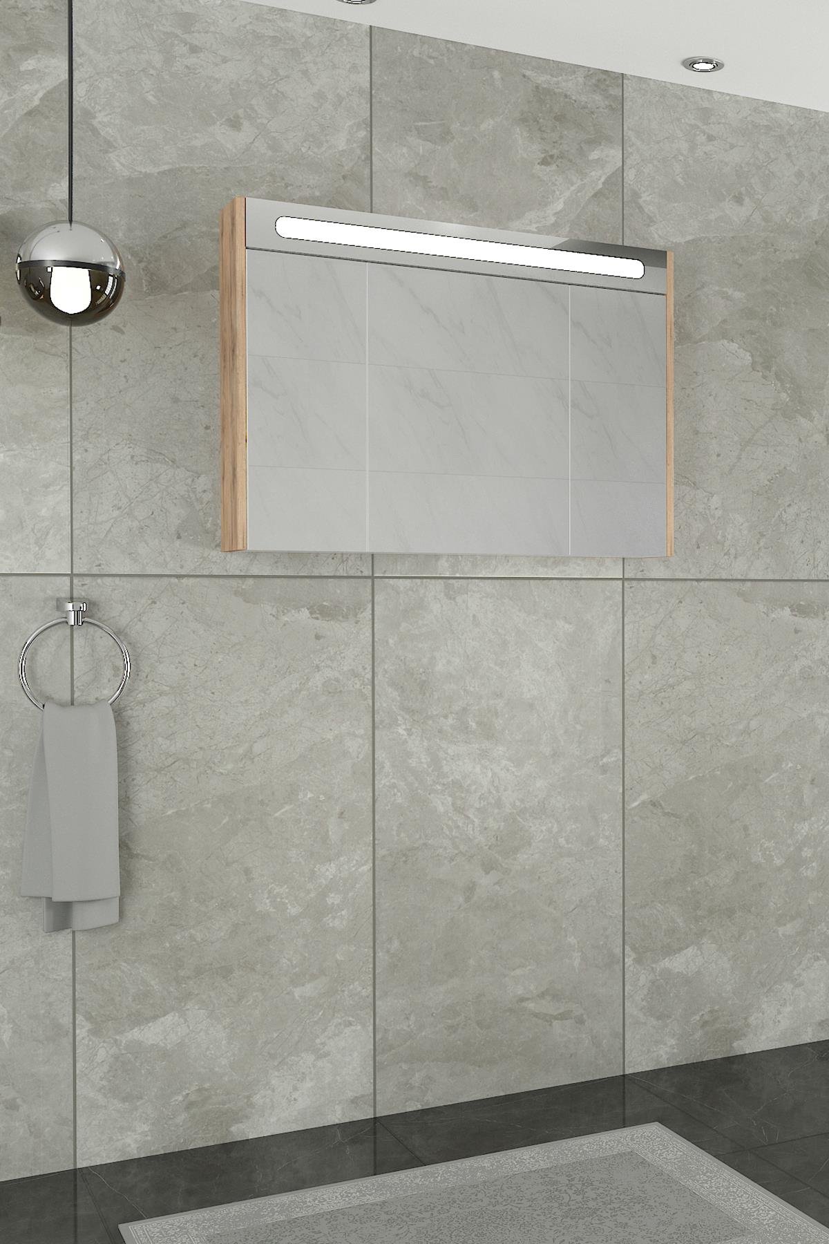 Napoli Led Aynalı Üst Modül