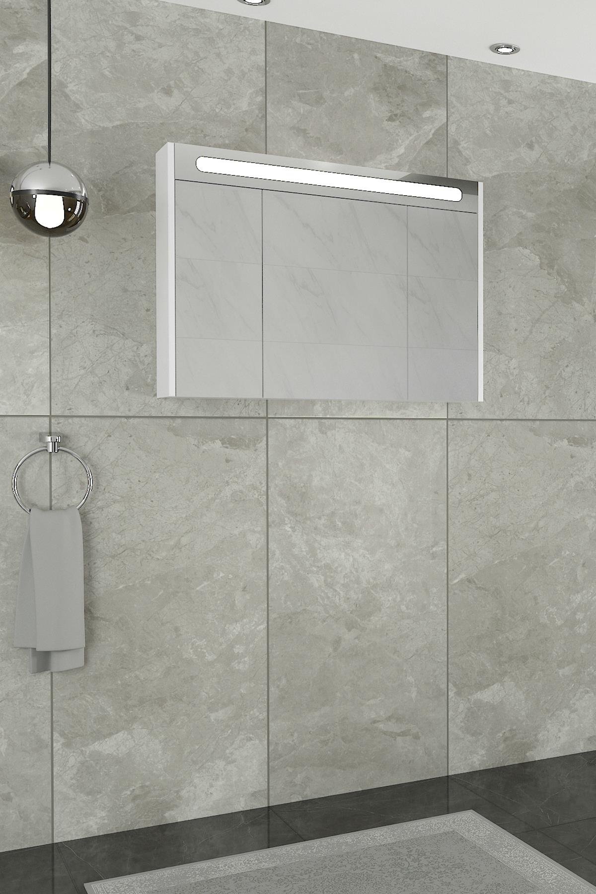 Napoli Led Aynalı Üst Modül
