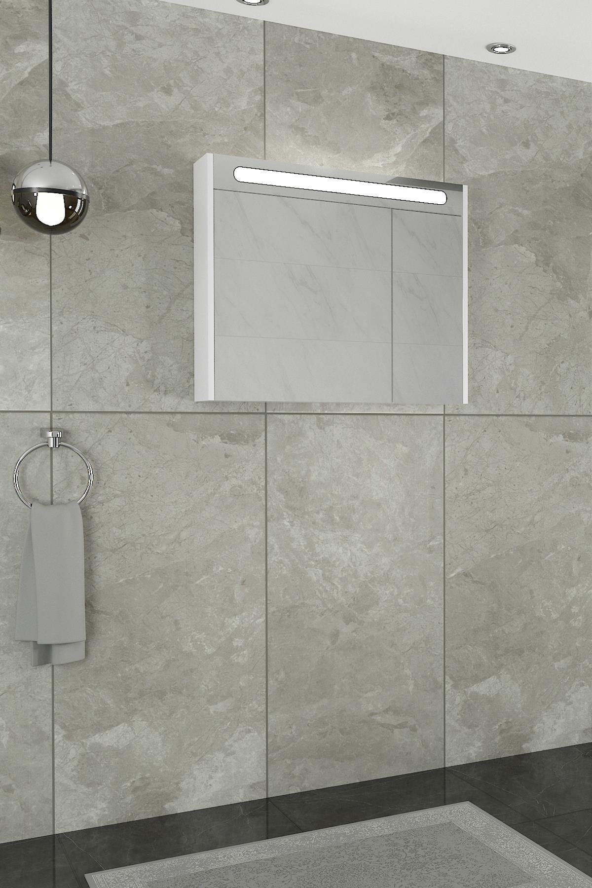 Napoli Led Aynalı Üst Modül