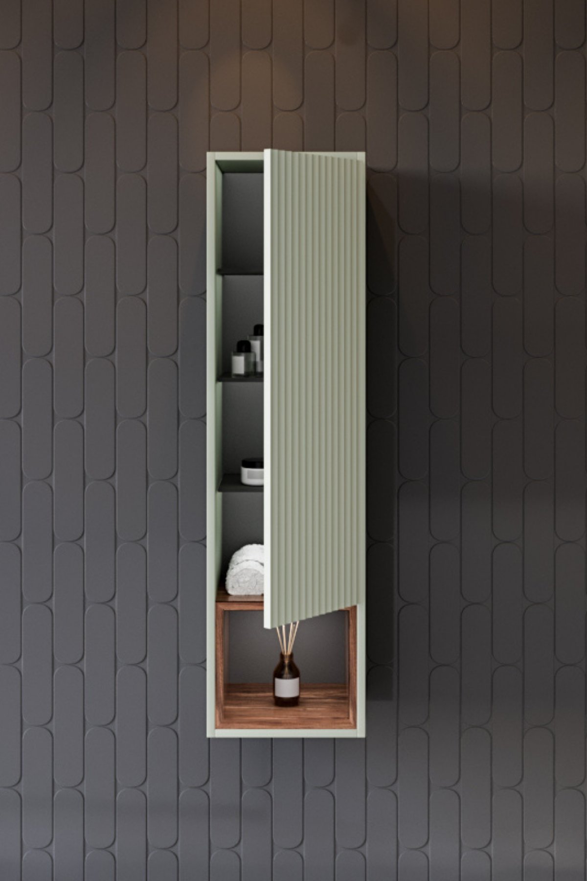 Parma Banyo Dolabı