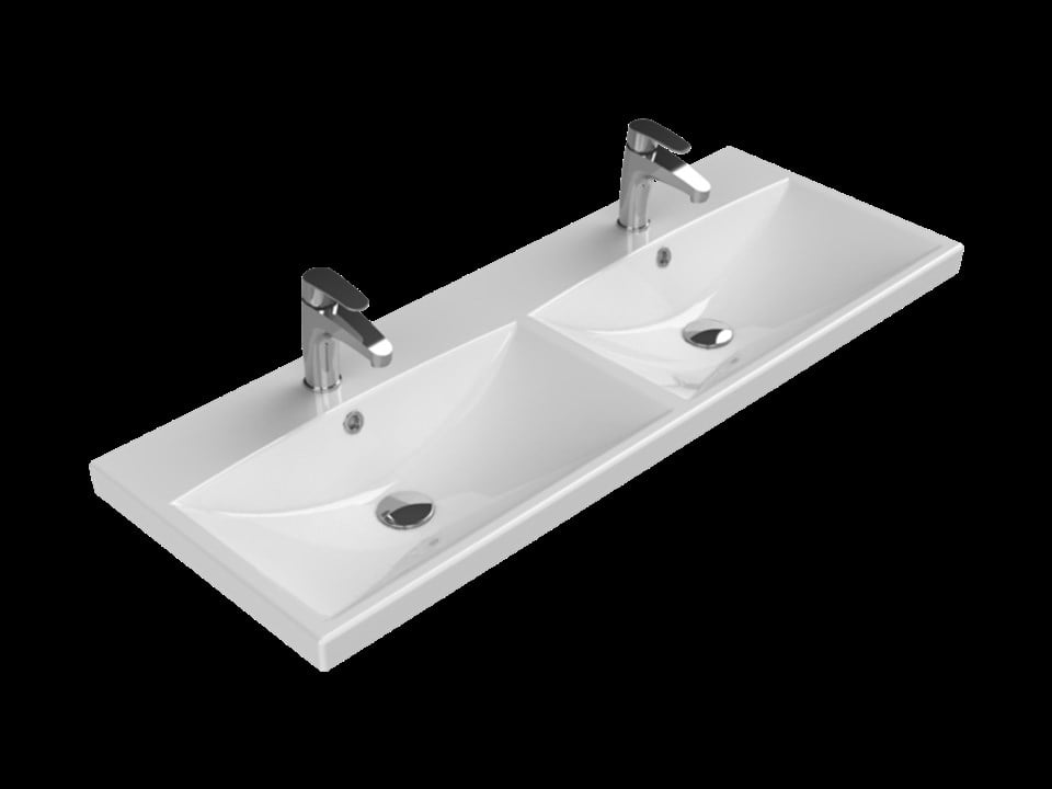Turkuaz 120 cm Elite Etajerli Lavabo (92500)