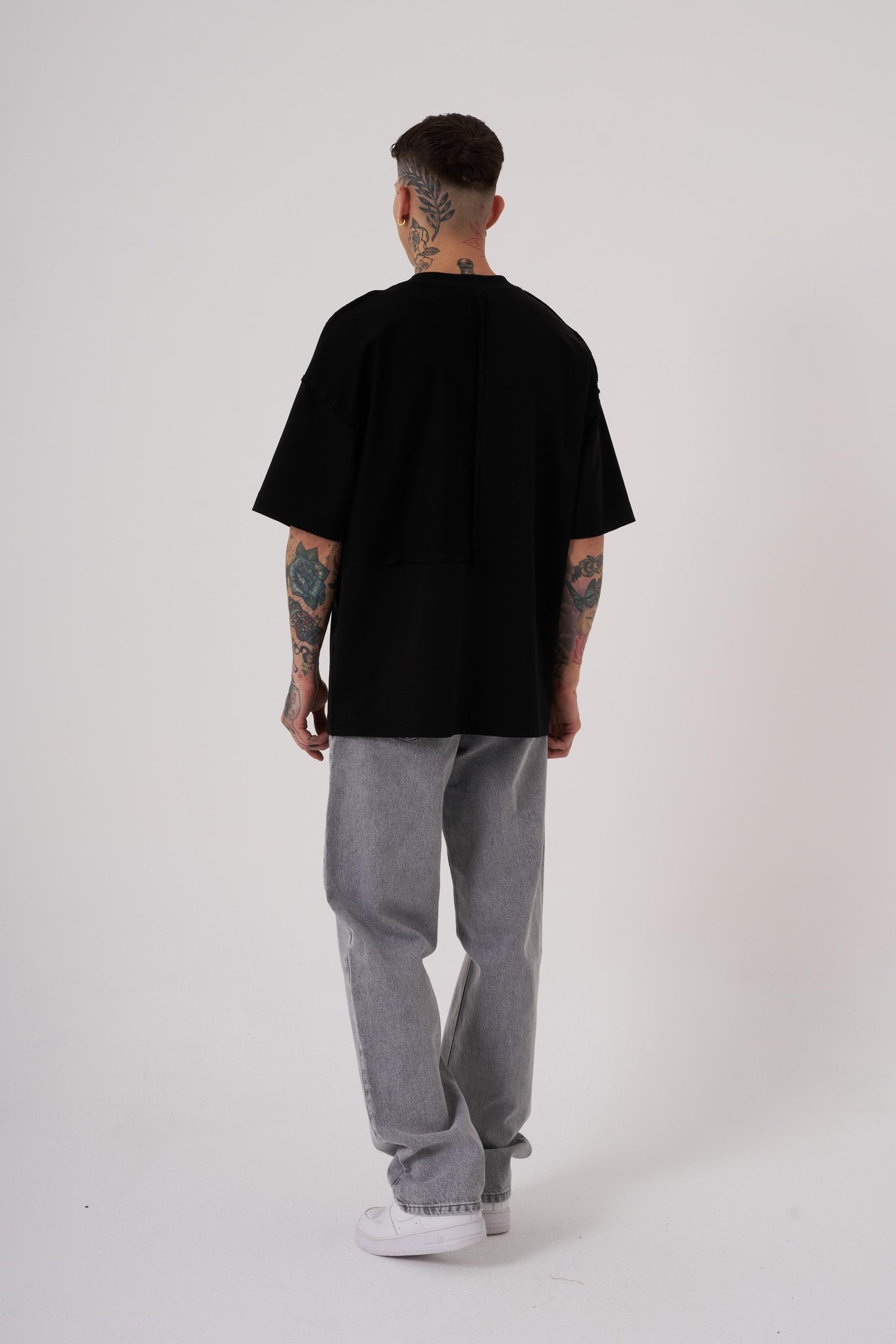 BAGGY FIT RELAXED JEAN PANTOLON GHOST