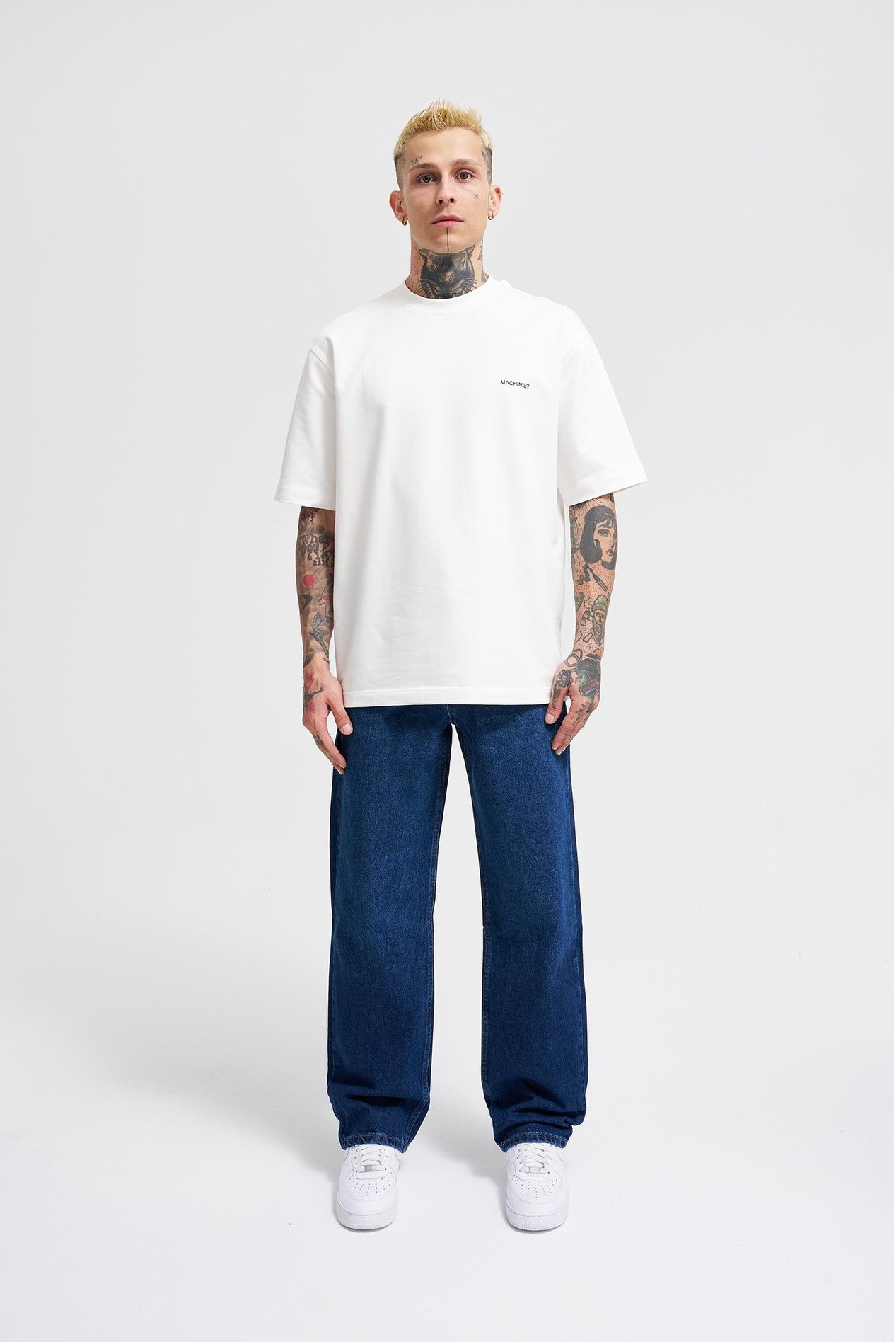 Baggy Relaxed Jean Lacivert Basic Pantolon