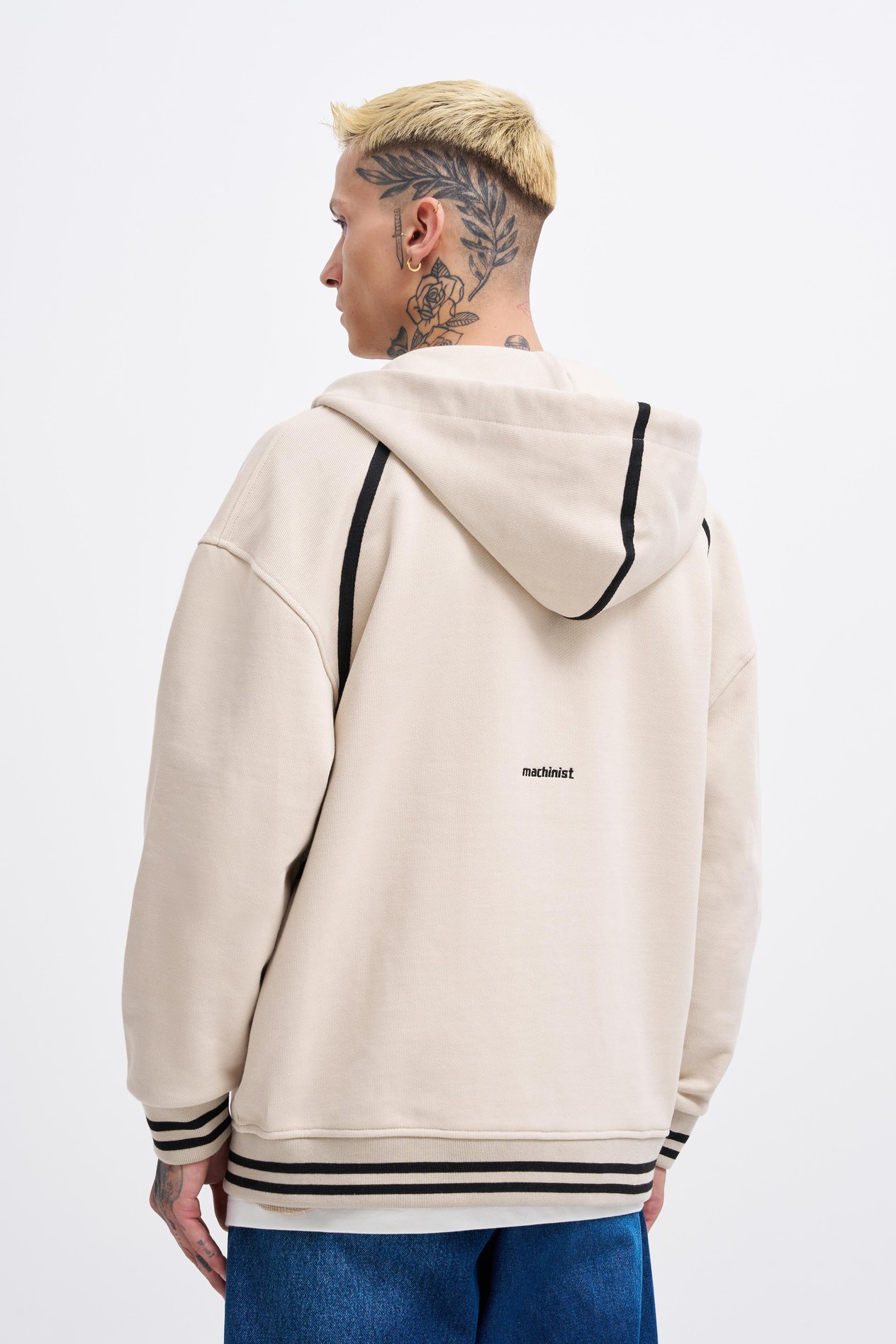 Erkek 87 Aplique Zip Jacket SOFT BEIGE