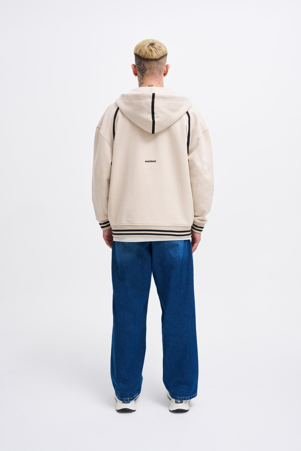 Erkek 87 Aplique Zip Jacket SOFT BEIGE