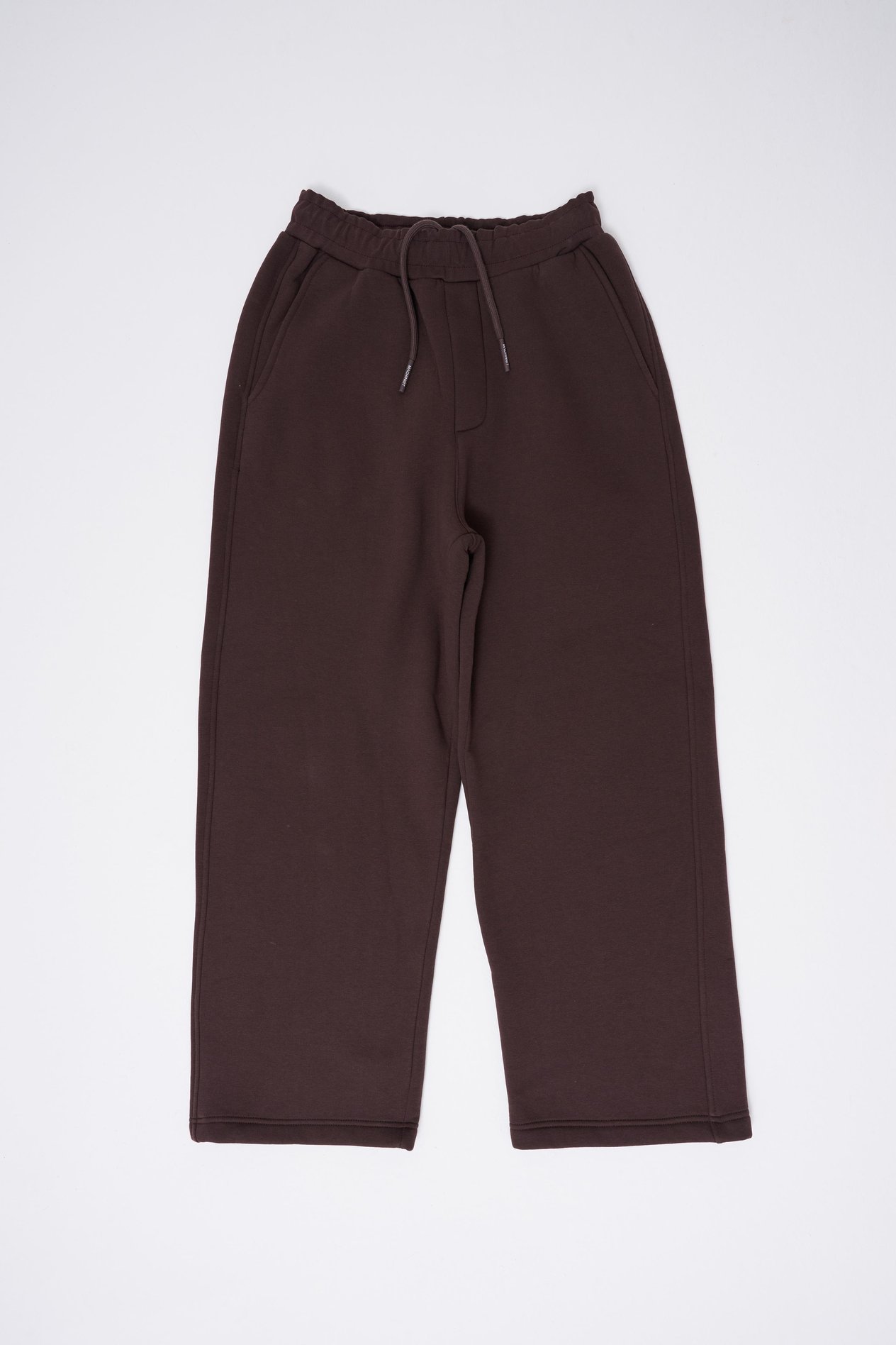 Erkek Baggy Oversize Kahverengi Eşofman Altı