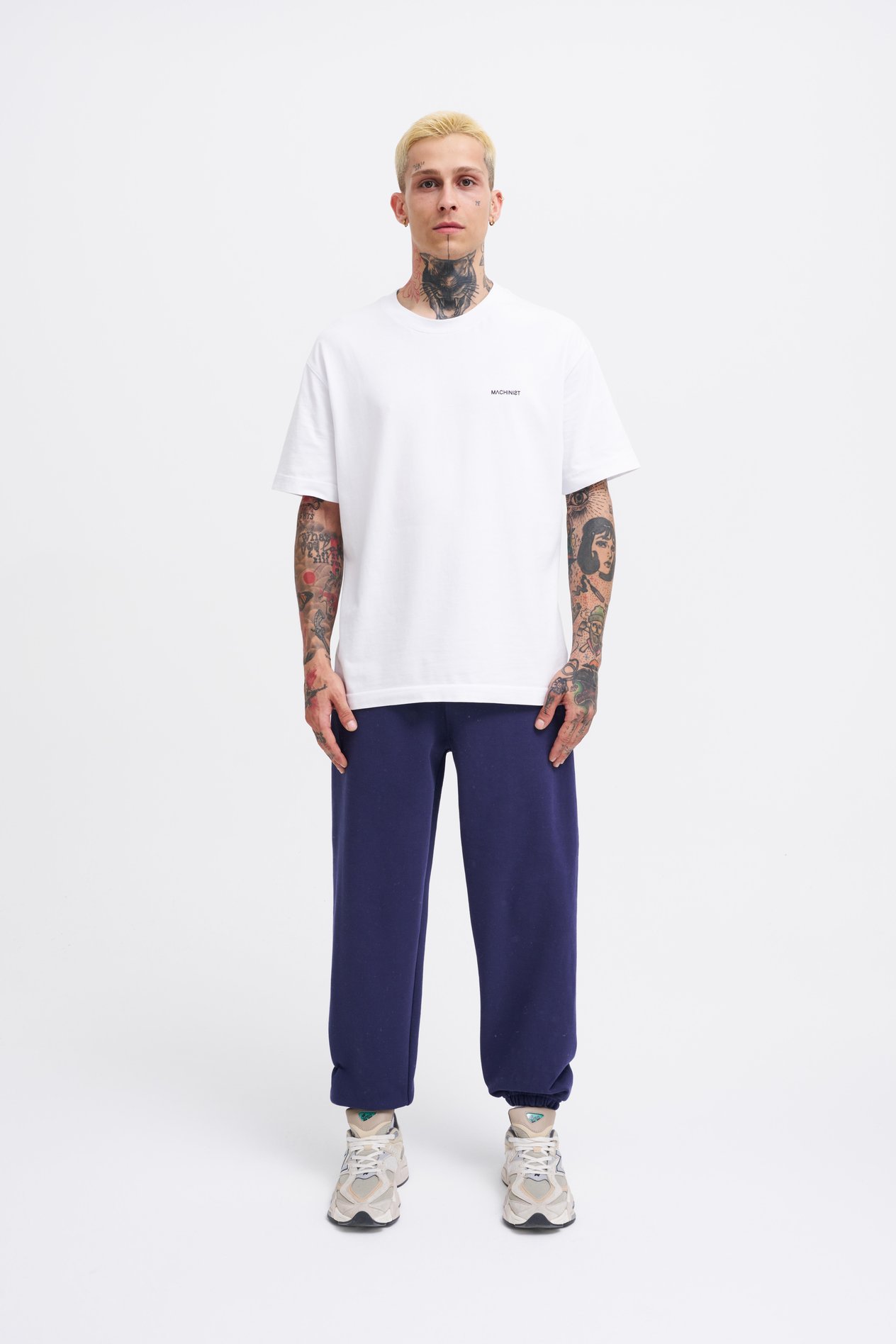 Erkek Basic Diagornel Jogger Eşofman Altı MIDNIGHT BLUE