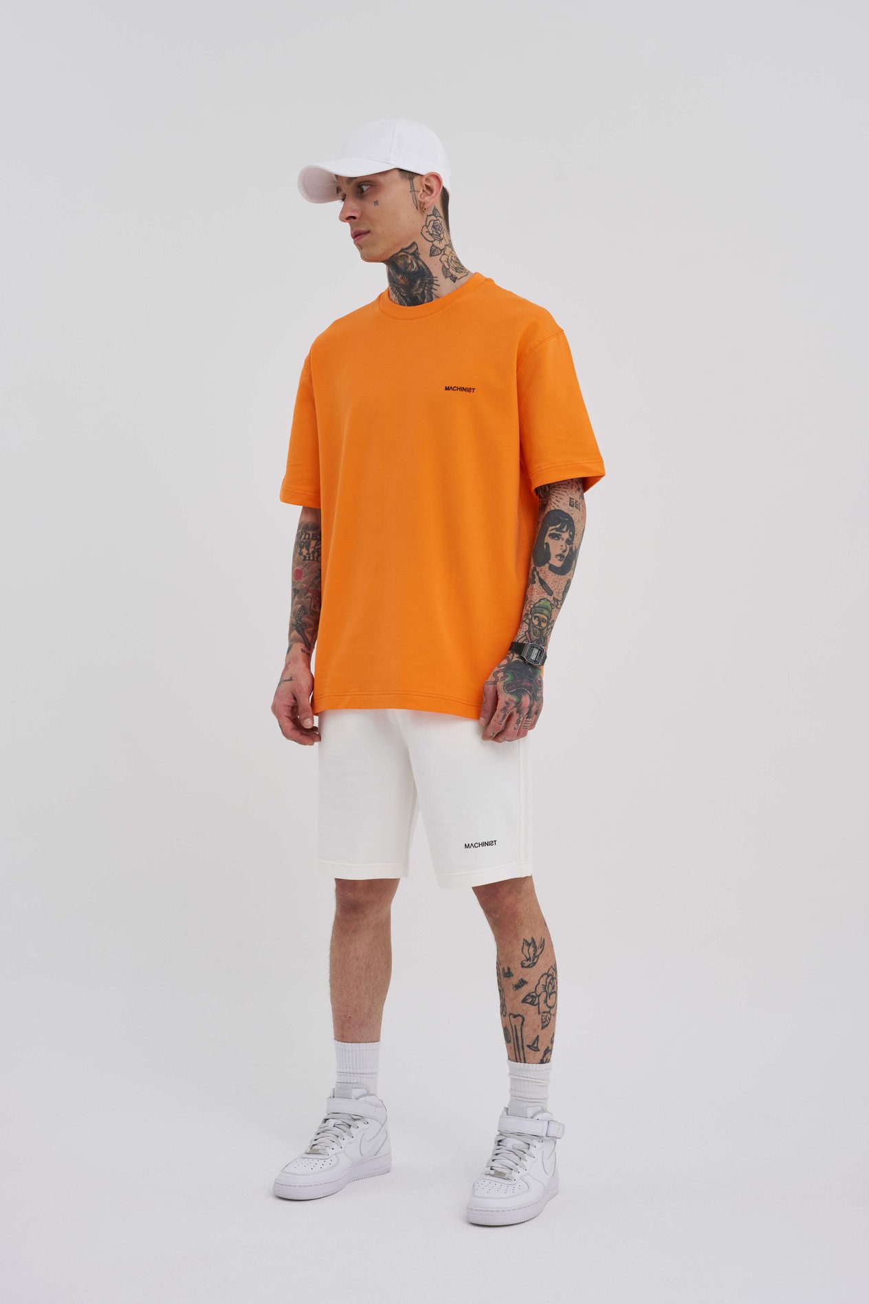 Erkek Basic Relaxed Ekru Şort