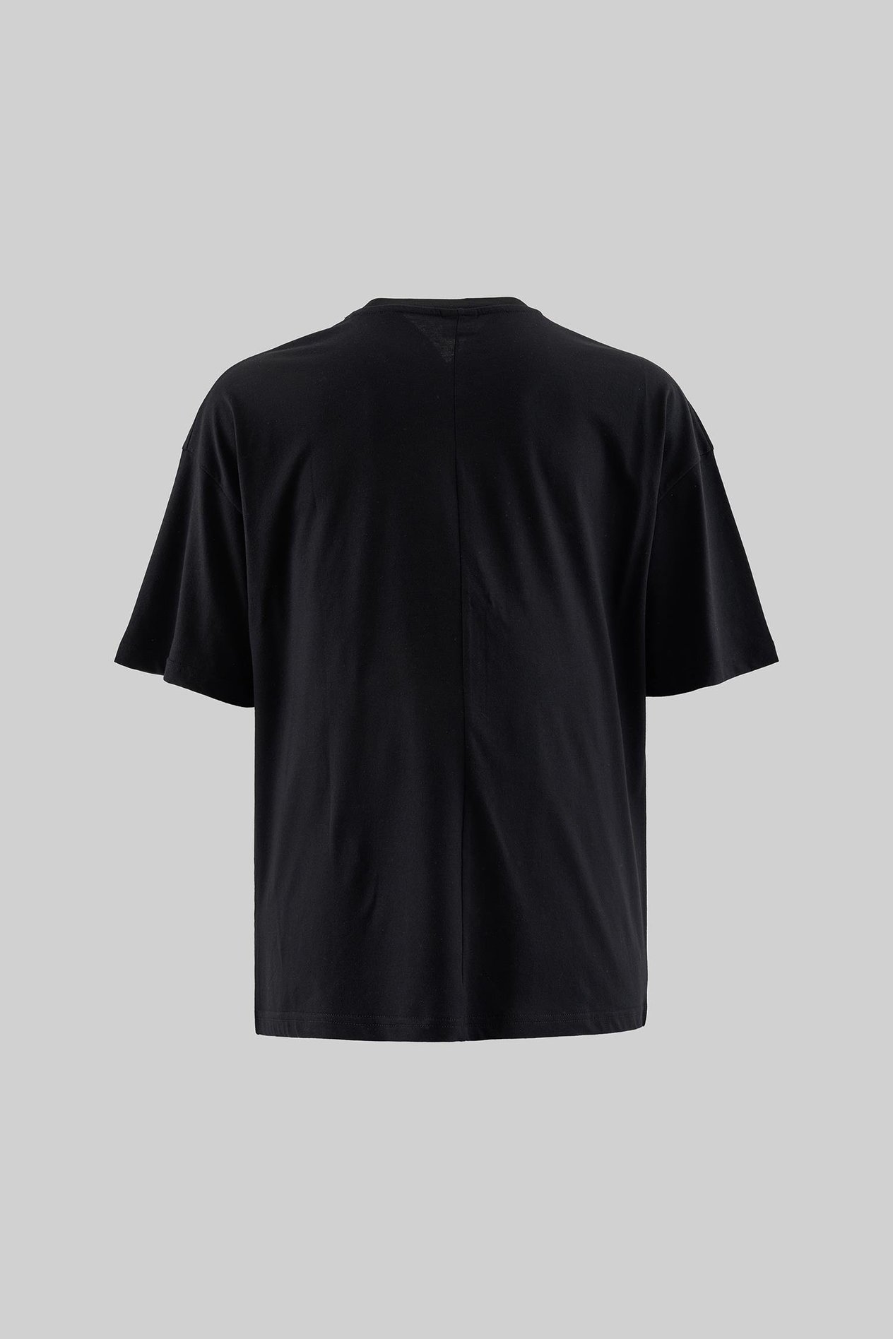 Erkek Basic Super Pamuklu Oversize Siyah Tişört
