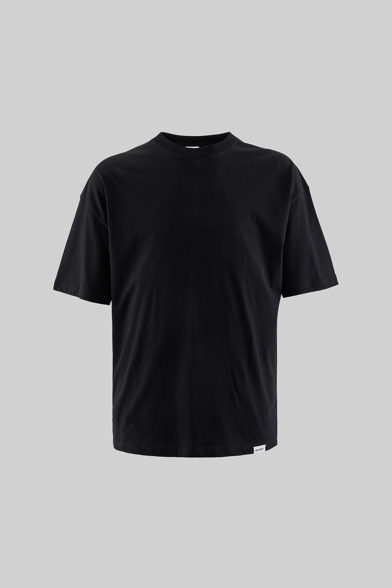 Erkek Basic Super Pamuklu Oversize Siyah Tişört