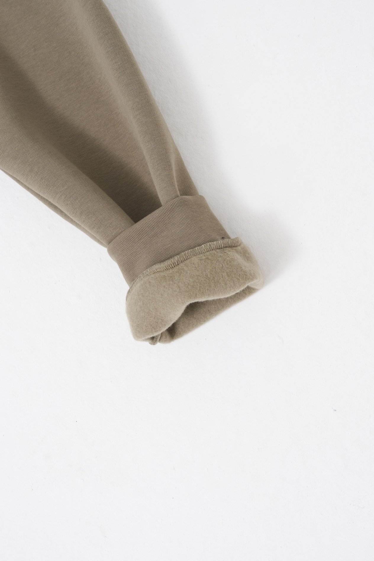 Erkek Bead Embrodered Sweatshirt KHAKI