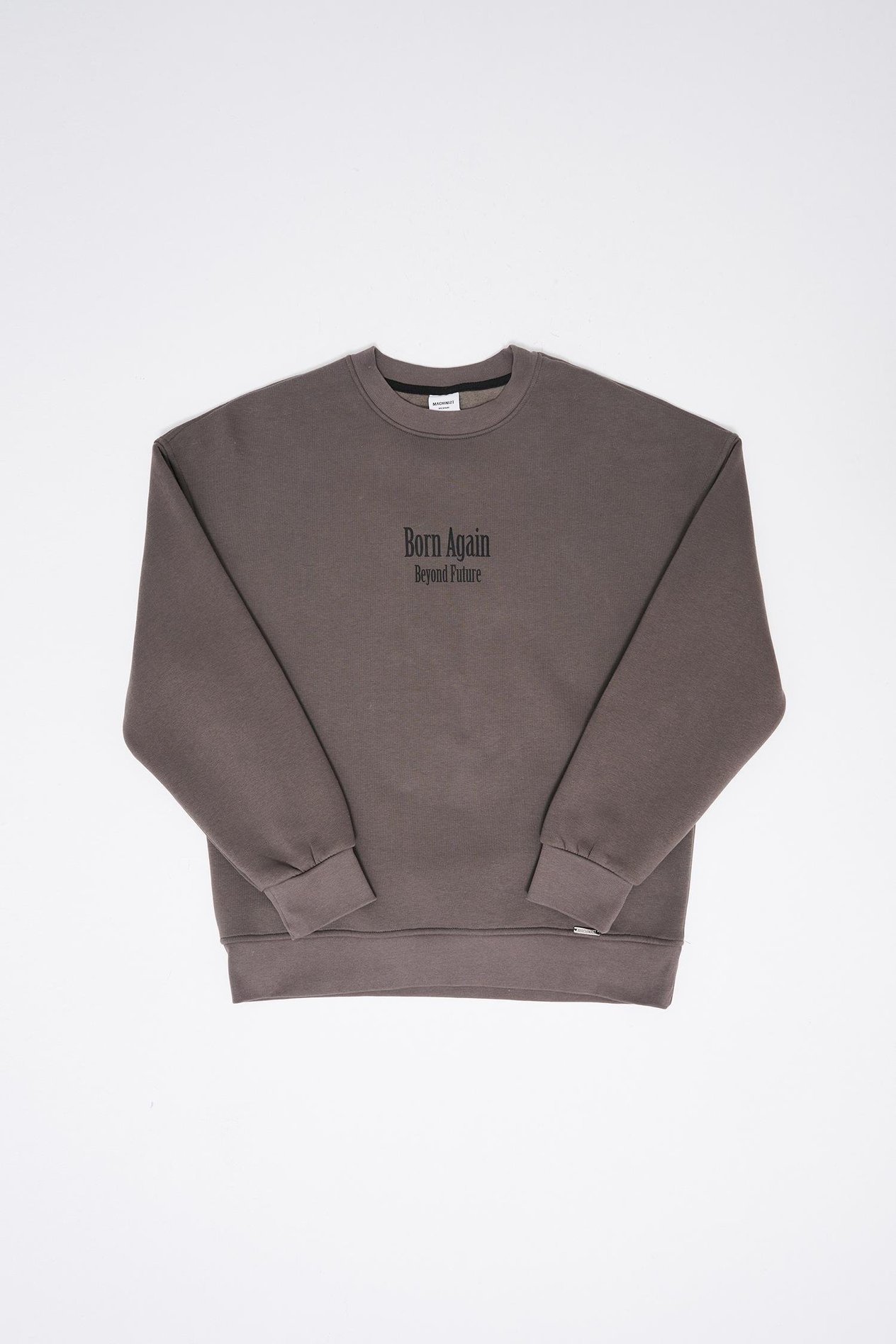 Erkek Beyond Future Oversize Asphalt Sweatshirt