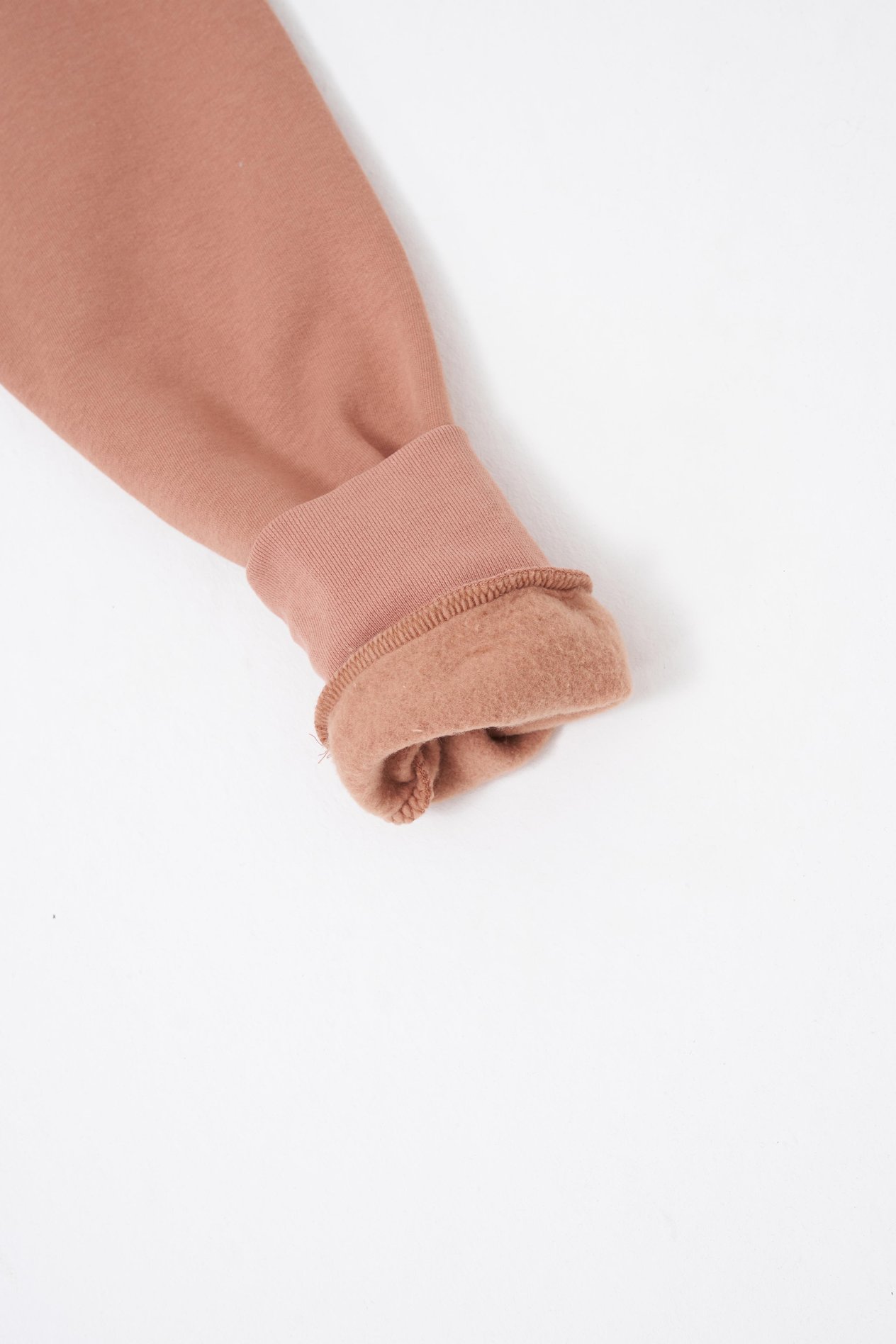 Erkek Bisiklet Yaka Basic Regular Bakır Sweatshirt