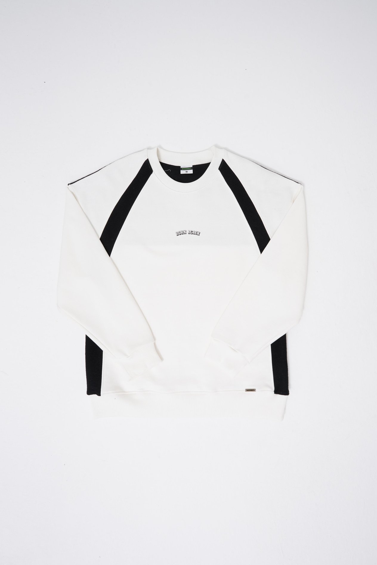 Erkek Born Again Sweatshirt ECRU-BLACK