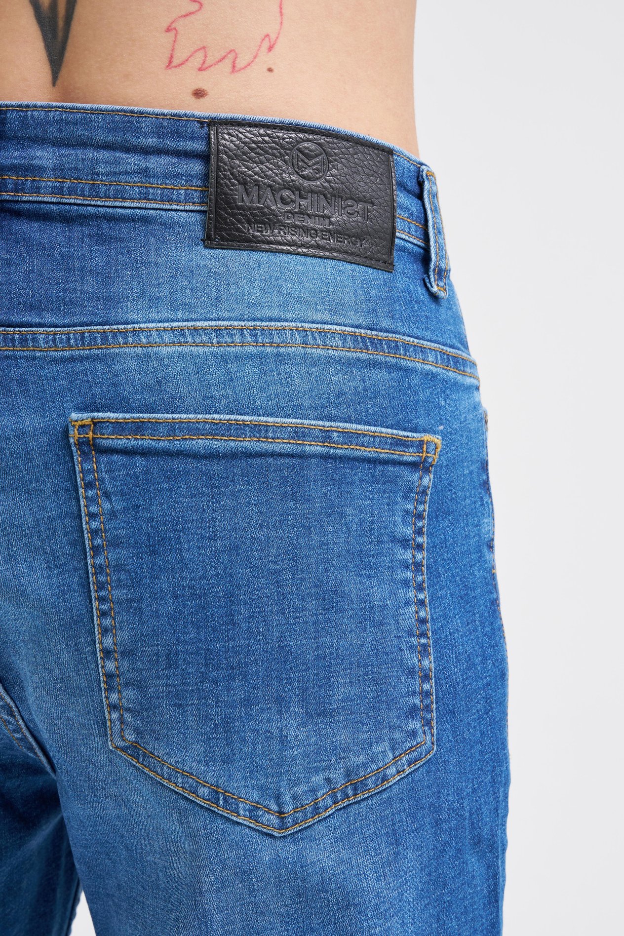 Erkek Boyfriend Mavi Jean Pantolon