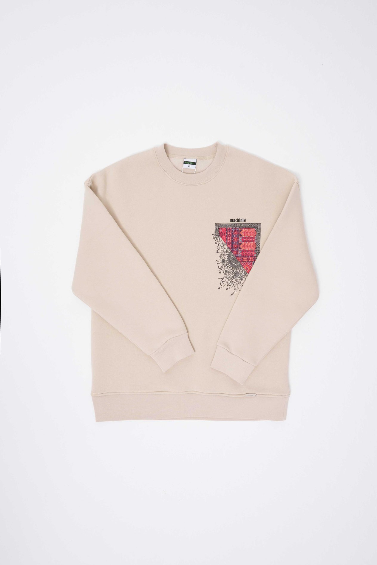 Erkek Designed For You Machinist Sweatshirt SOFT BEIGE