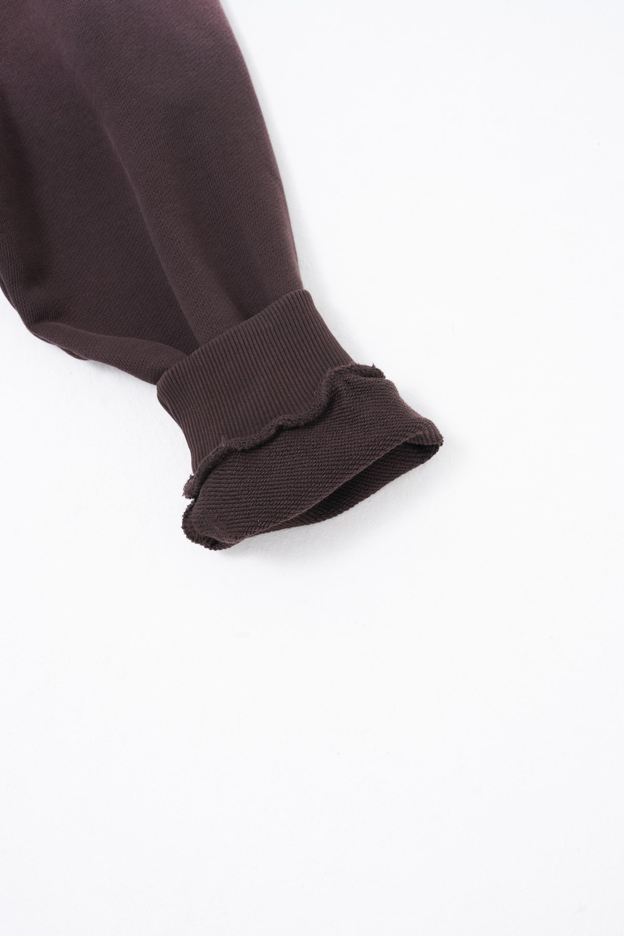 Erkek Gradient Yıkamalı Hoodie COFFEE