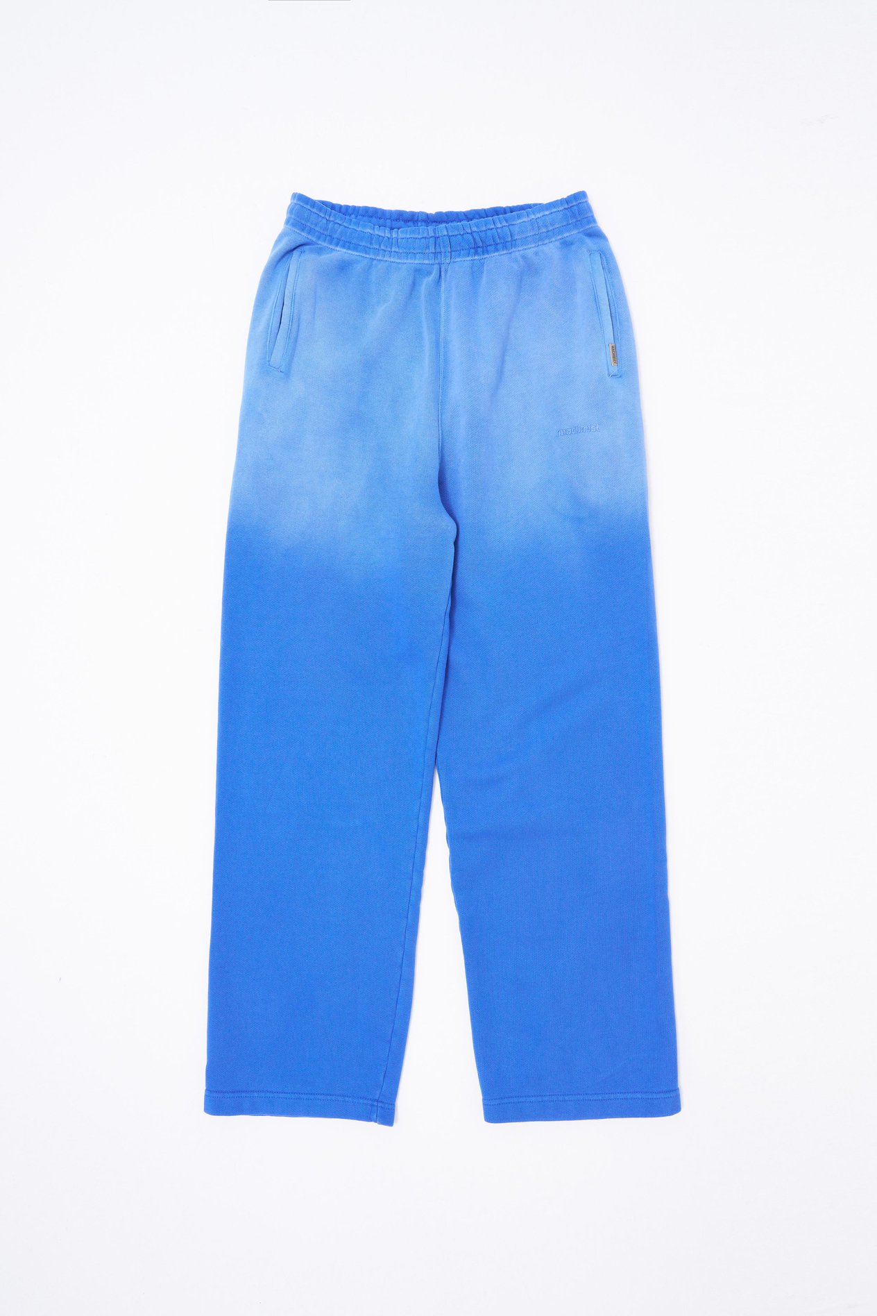 Erkek Grandient Yıkamalı Baggy Eşofman Altı SAX BLUE