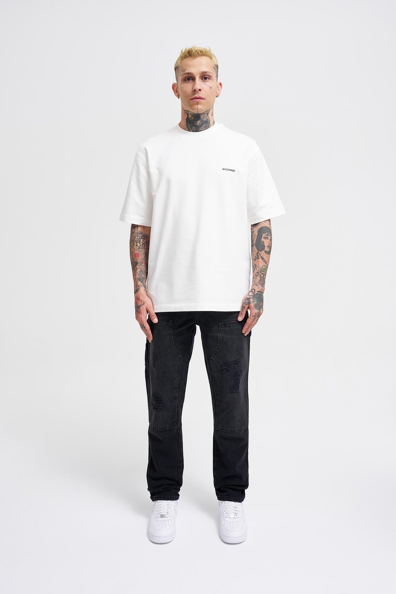 Erkek Loose Fit Asphalt Jean Pantolon