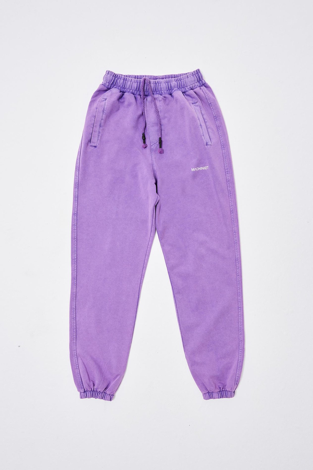 Erkek Luxury Basic Yıkamalı Jogger Eşofman Altı NEW PURPLE