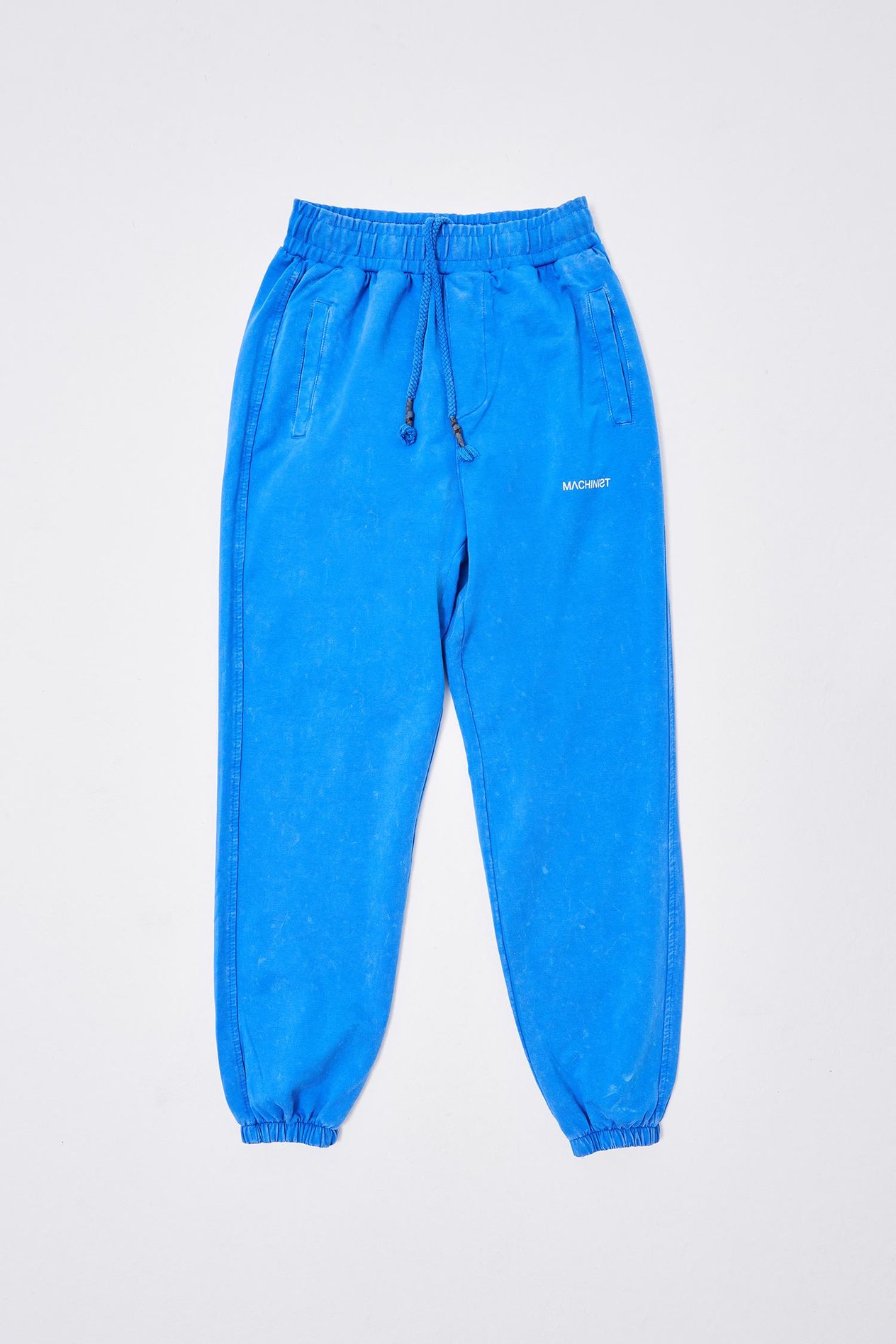 Erkek Luxury Basic Yıkamalı Jogger Eşofman Altı SOFT BLUE SPOTTED