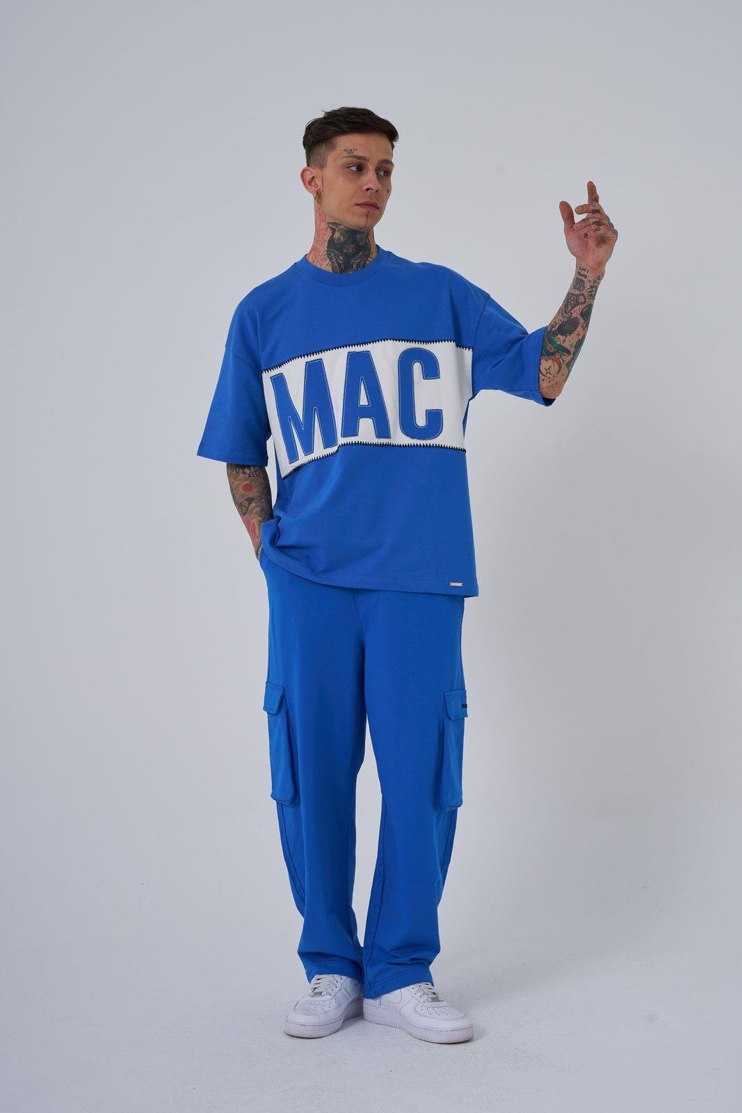 Erkek MAC Blanket Oversize Açık Mavi Tişört