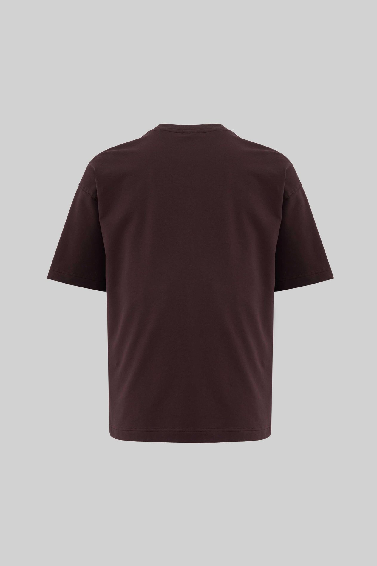 Erkek Mud Technical Printed Oversi̇ze Ti̇şört OAK COFFE