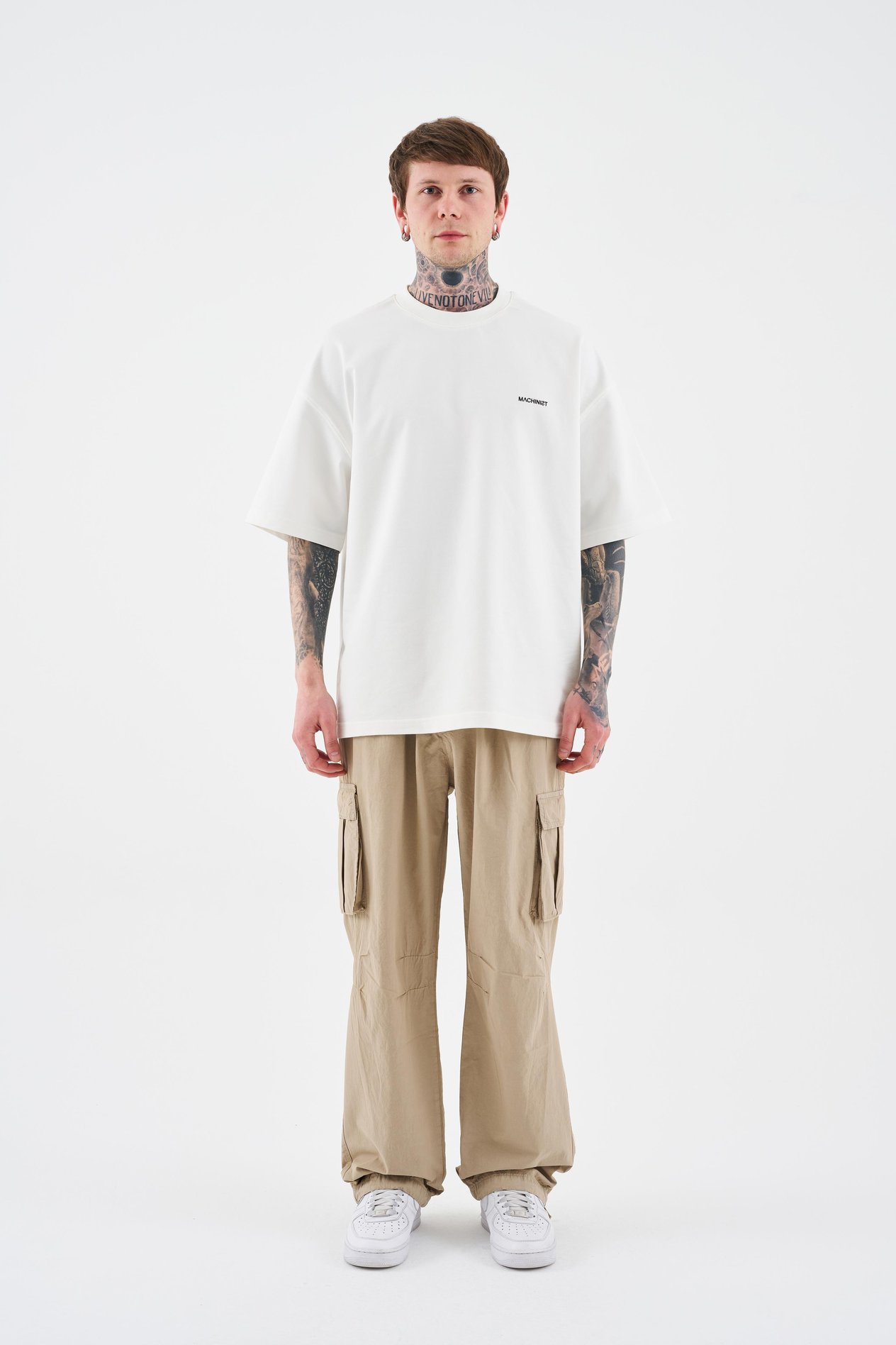 Erkek Paraşüt Kargo Pantolon BEIGE
