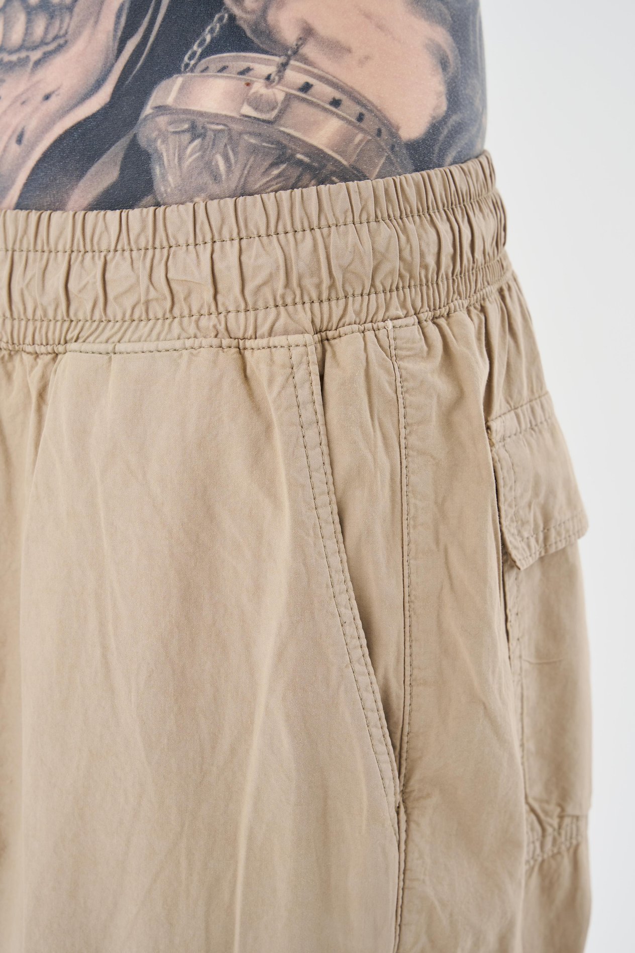 Erkek Paraşüt Kargo Pantolon BEIGE