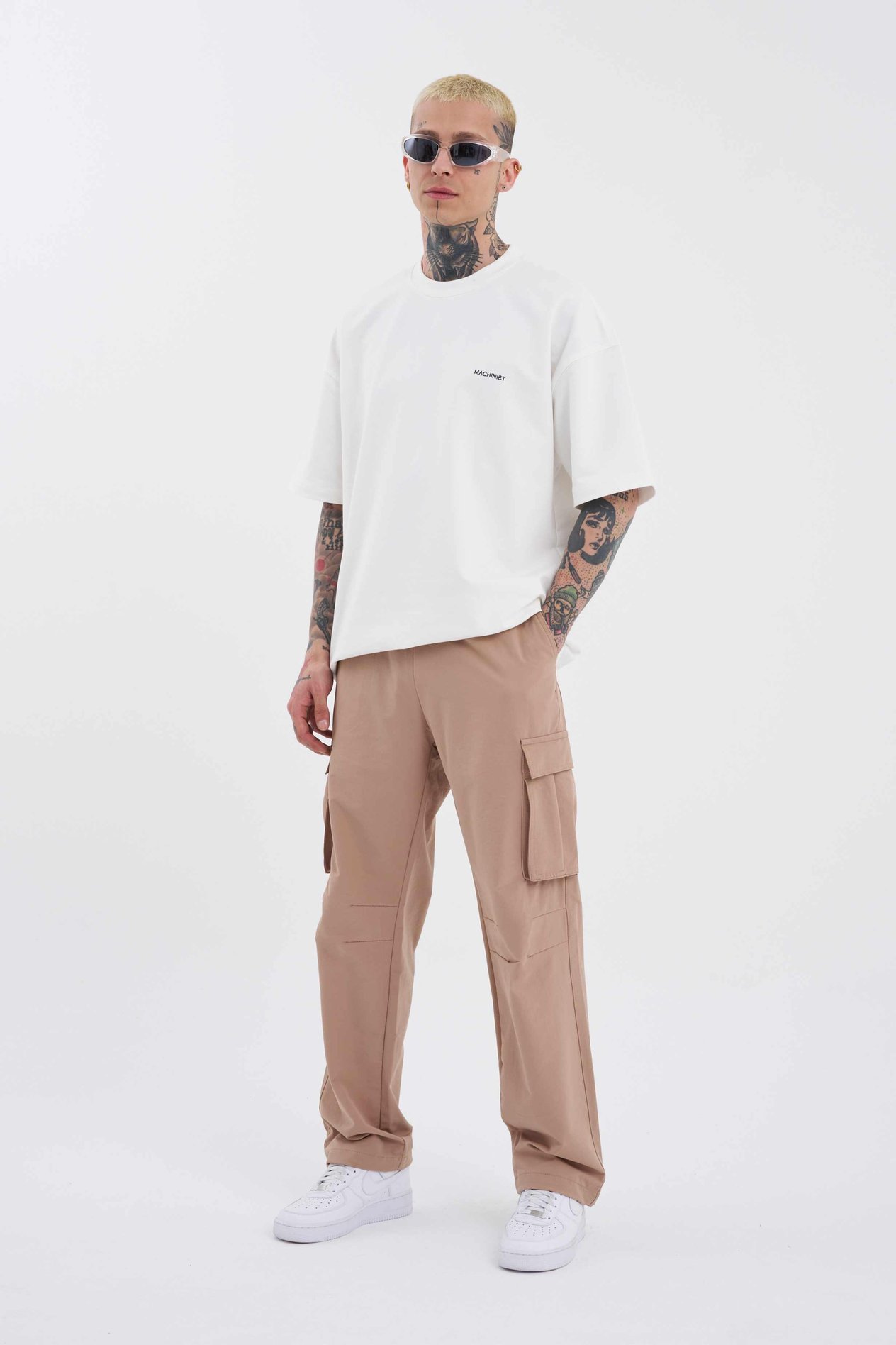 Erkek Paraşüt Pantolon BEIGE