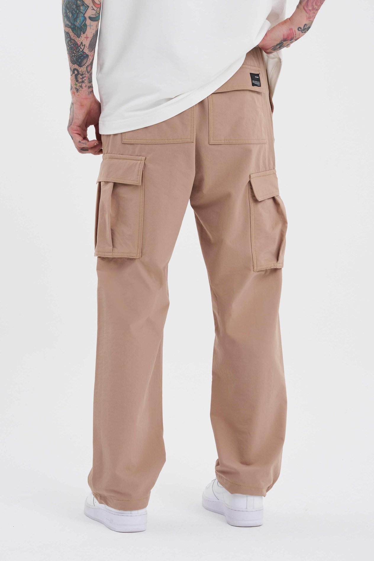 Erkek Paraşüt Pantolon BEIGE