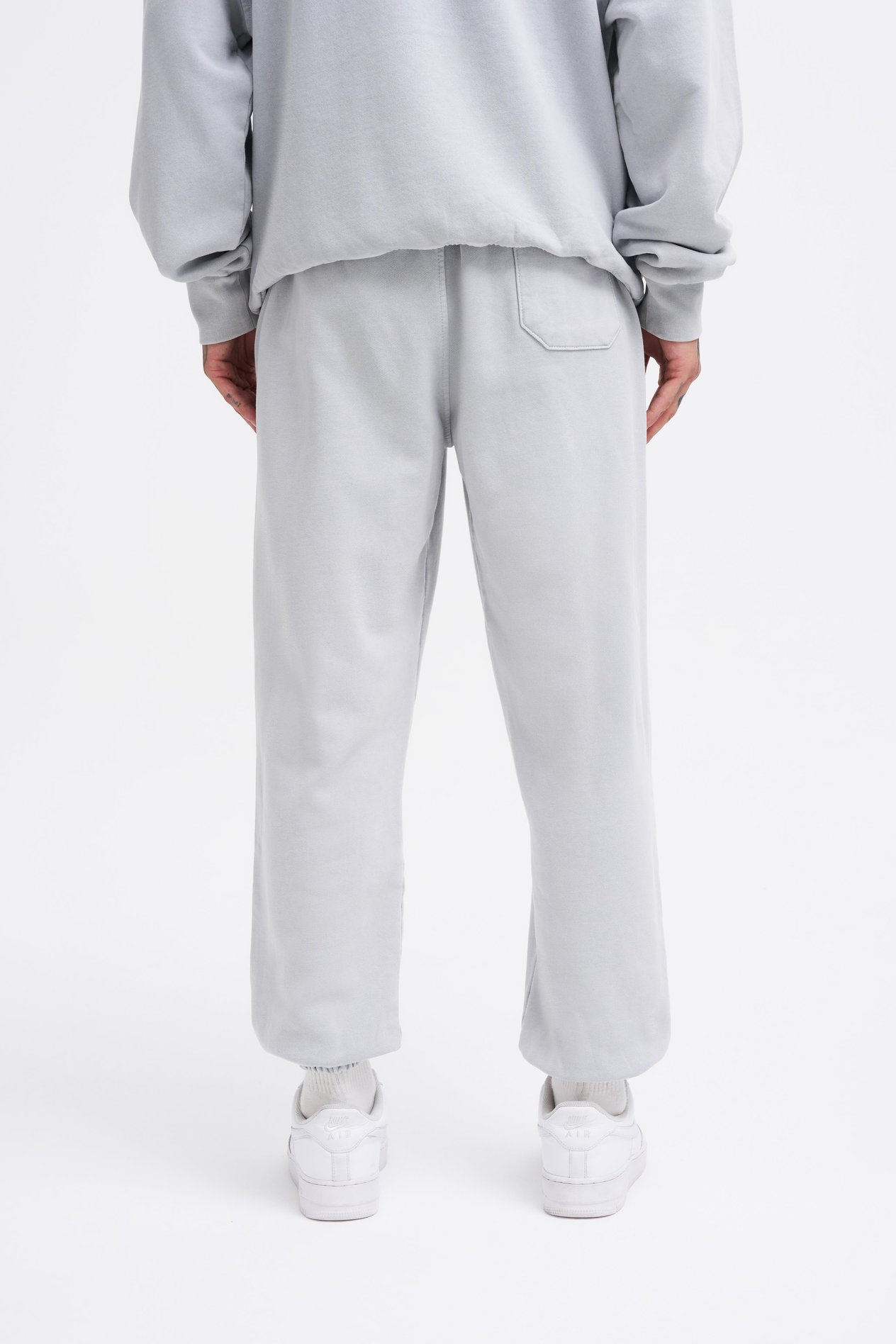 Erkek Yıkamalı Basic Jogger Ghost Eşofman Altı
