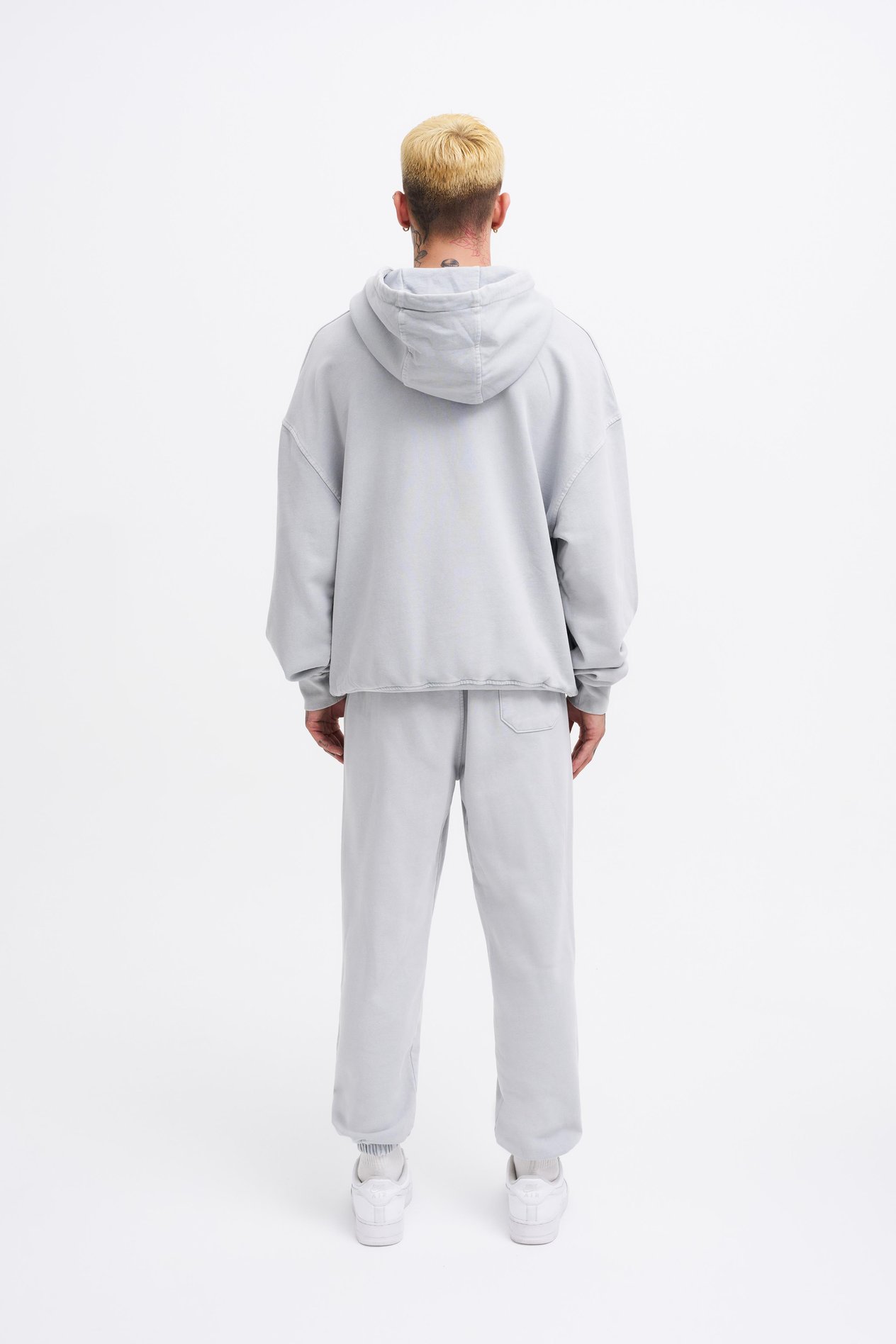 Erkek Yıkamalı Basic Jogger Ghost Eşofman Altı