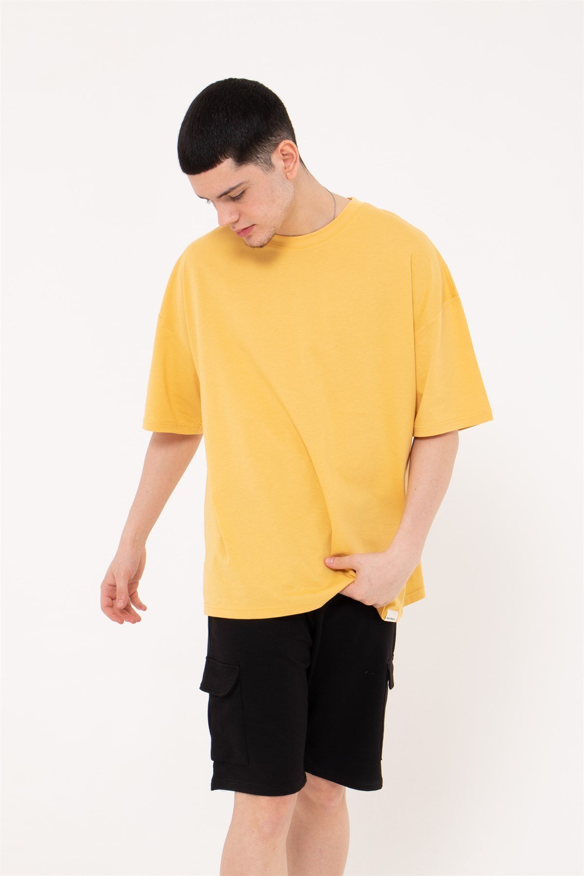 Oversize Old Scholl Basic Hardal T-Shirt