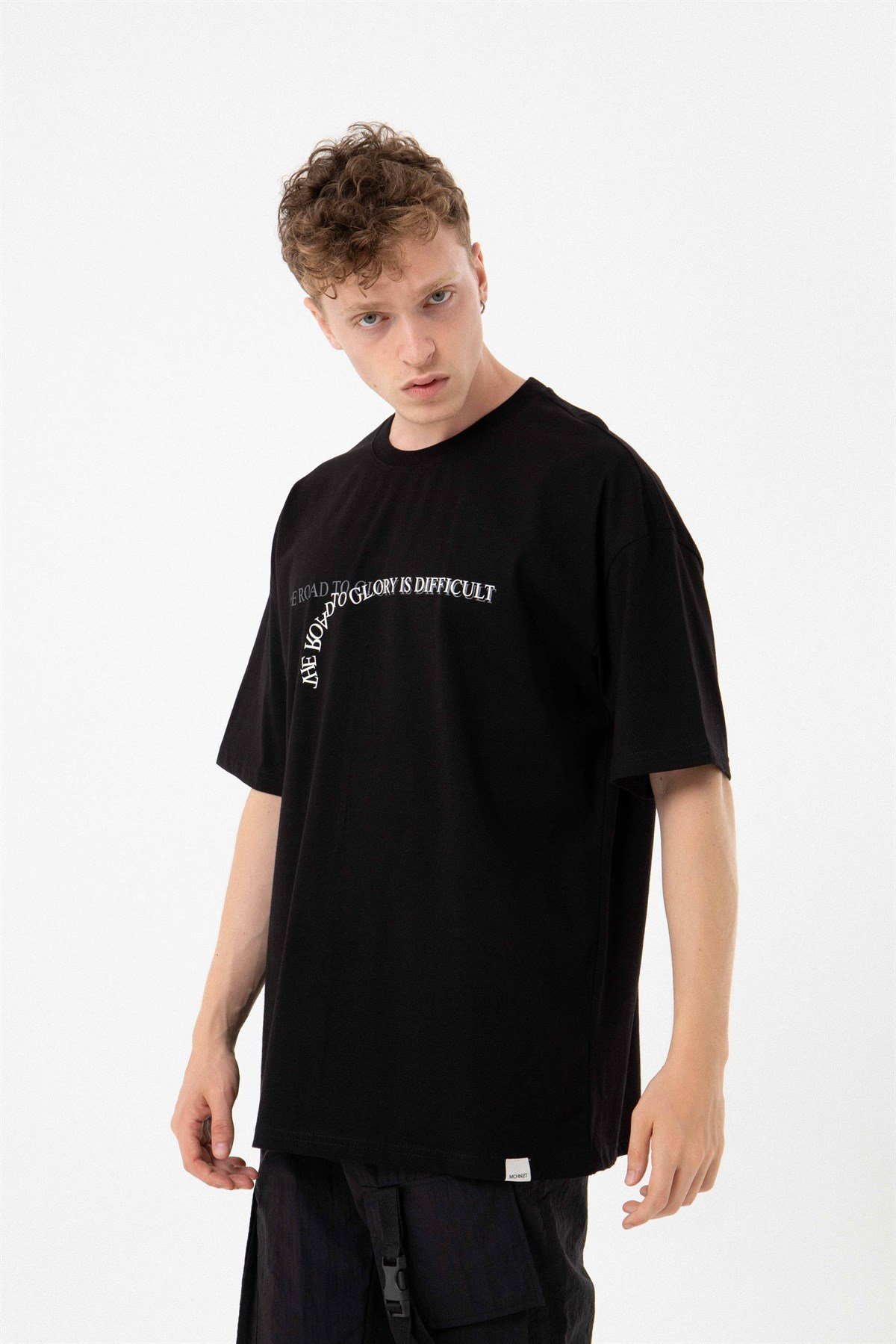 Glory Oversize T-Shirt-SİYAH