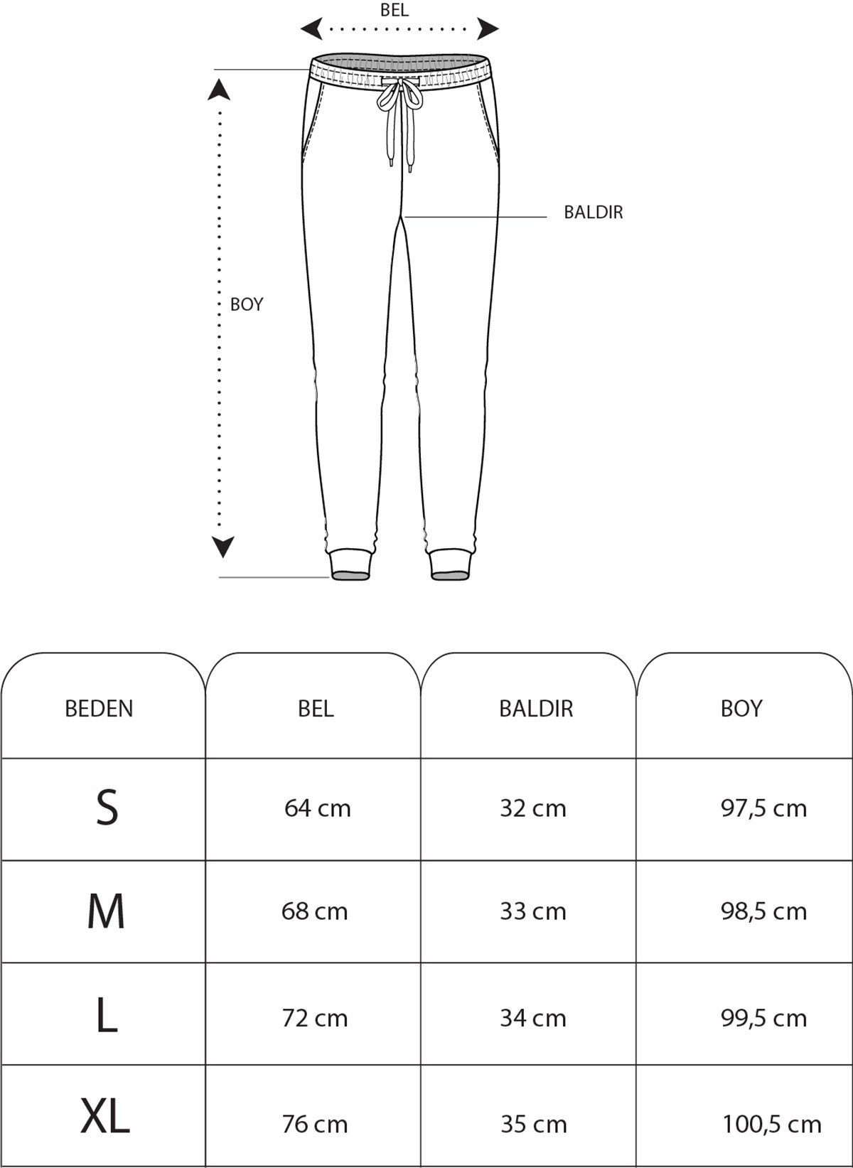 Basic Regular Bel Paça Lastikli 3 Cepli Jogger Eşofman Altı KIRMIZI