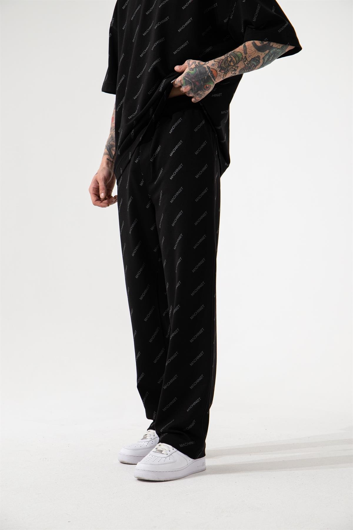 BAGGY RELAXED MACHINIST EŞOFMAN ALTI SİYAH