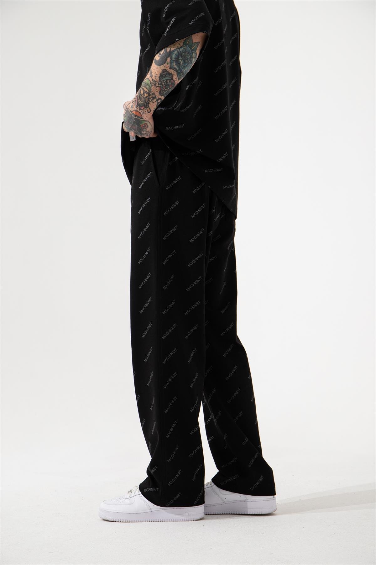 BAGGY RELAXED MACHINIST EŞOFMAN ALTI SİYAH