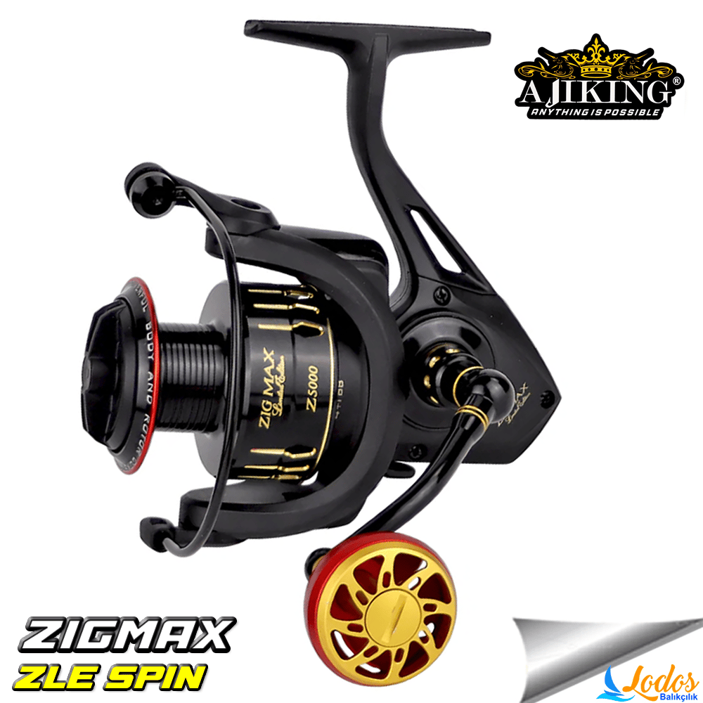 Ajiking Zigmax ZLE 5000 4+1BB Spin Olta Makinesi