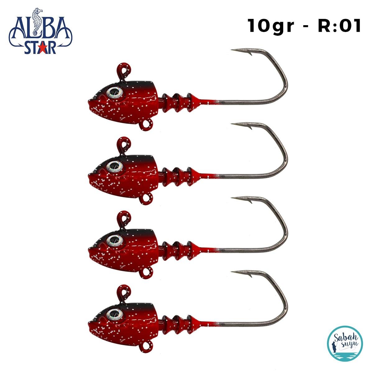 Albastar 2031 Jighead 10gr (4 Adet) #01