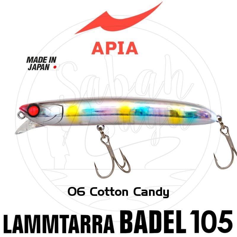 Apia Lammtarra Badel 105 15gr Sahte Balık #06 Cotton Candy