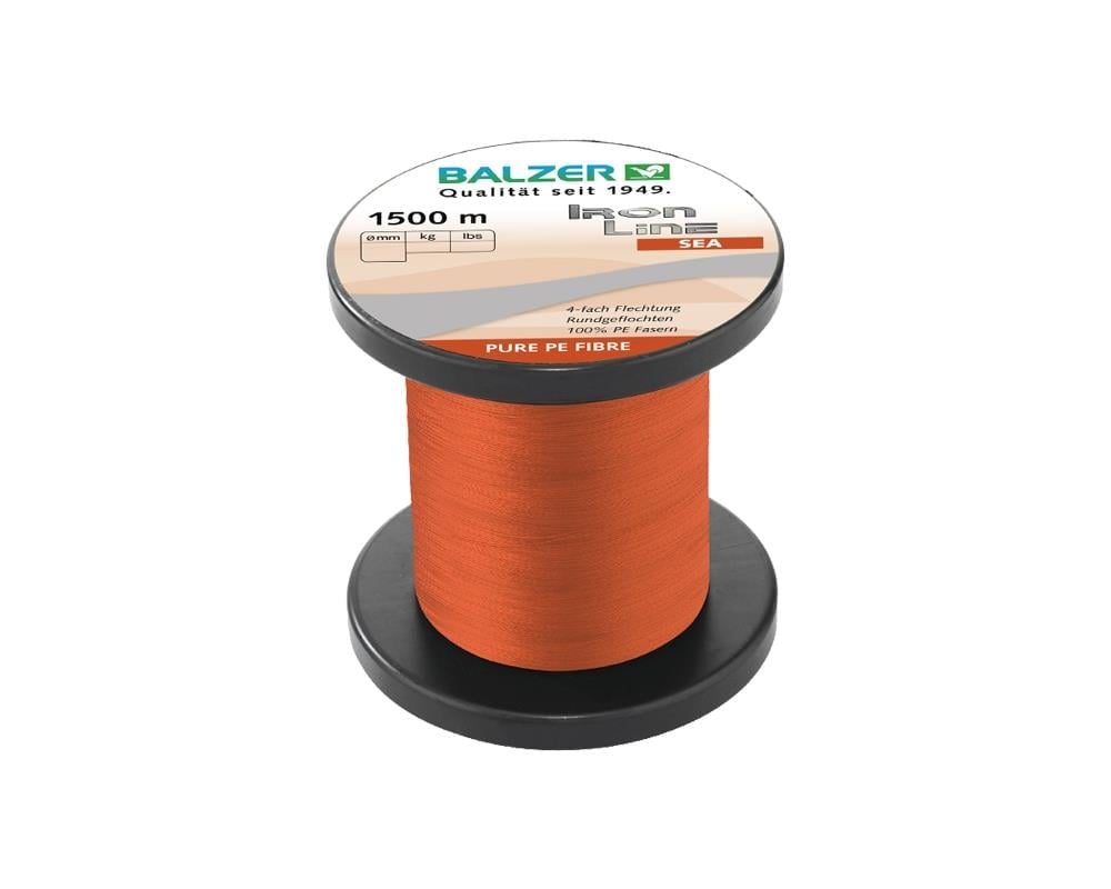 Balzer PE 4X İp Misina 0.21mm 13.5kg 1500mt Turuncu