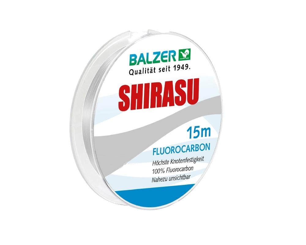 Balzer Shirasu Fluorocarbon Misina 15mt 0.60mm 20.70kg