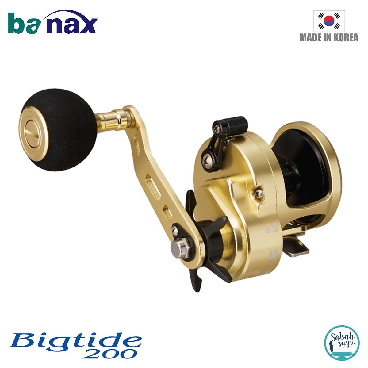 Banax Big Tide Bait Çıkrık Jig Olta Makinesi
